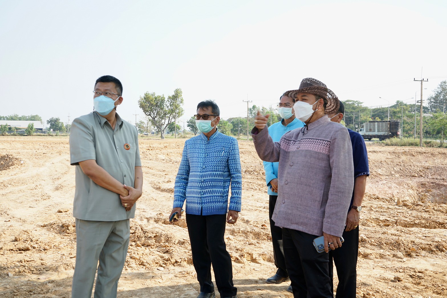 พช.ยโสธร การตรวจ ติดตาม นิเทศงาน พื้นที่  “โคก หนอง นา โมเดล” อ.เมืองยโสธร จ.ยโสธร ของผู้ตรวจราชการกรมการพัฒนาชุมชน