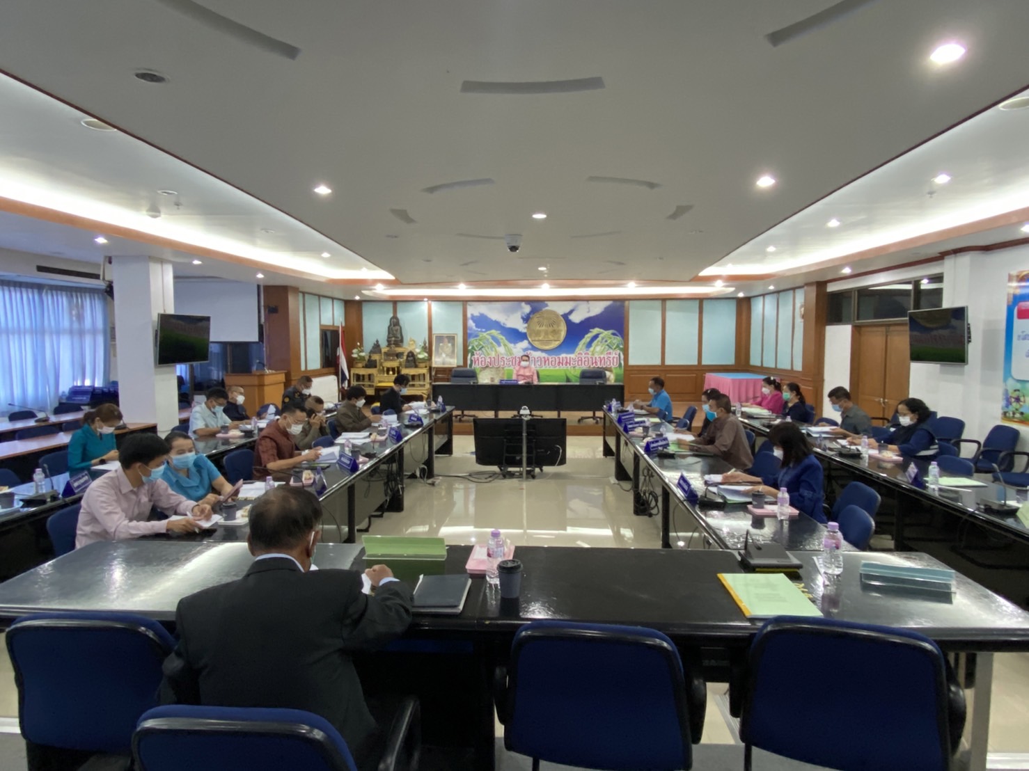 พช.ยโสธร ร่วมประชุมคณะกรรมการการพัฒนาบริหารงานยุติธรรมระดับจังหวัด (กพยจ.) และคณะกรรมการเพื่ออำนวยความยุติธรรมและการประสานความร่วมมือในระดับจังหวัดทั้ง 3 ด้าน ครั้งที่ 1 /2565