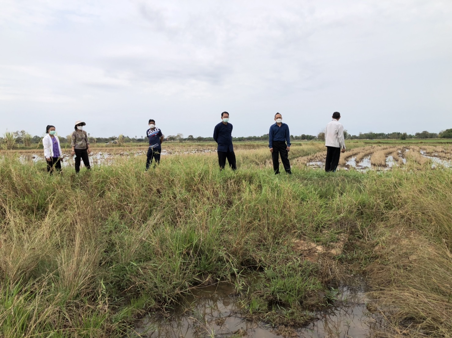 พช.ยโสธร ลงพื้นที่ ติดตามนิเทศงาน โครงการพัฒนาพื้นที่ต้นแบบการพัฒนาคุณภาพชีวิตตามหลักทฤษฎีใหม่ ประยุกต์สู่ “ โคก หนอง นา โมเดล ” ?