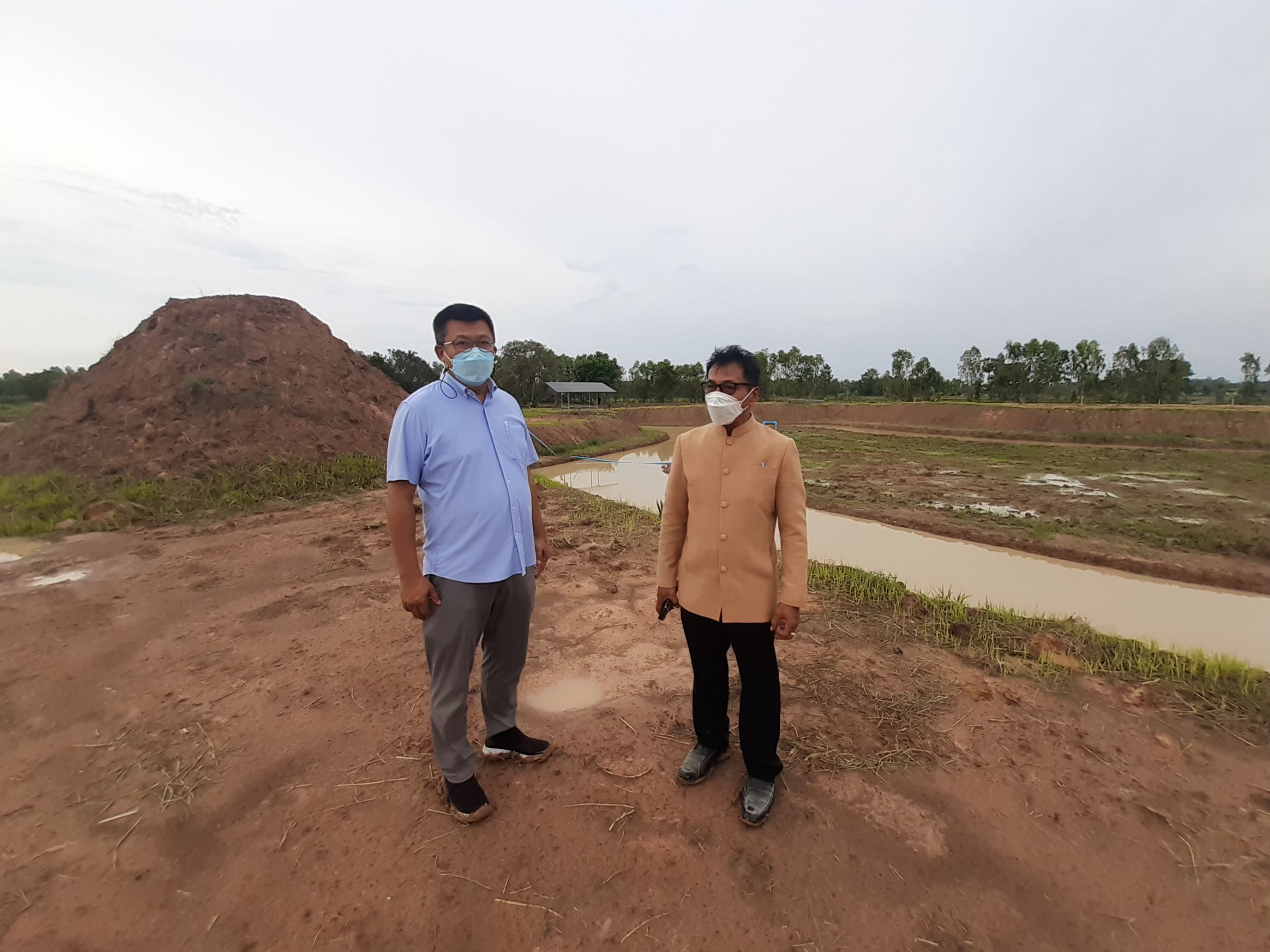 พช.ยโสธร ตรวจ/ติดตาม/นิเทศงาน พื้นที่  “โคก หนอง นา โมเดล” อ.เมืองยโสธร จ.ยโสธร
