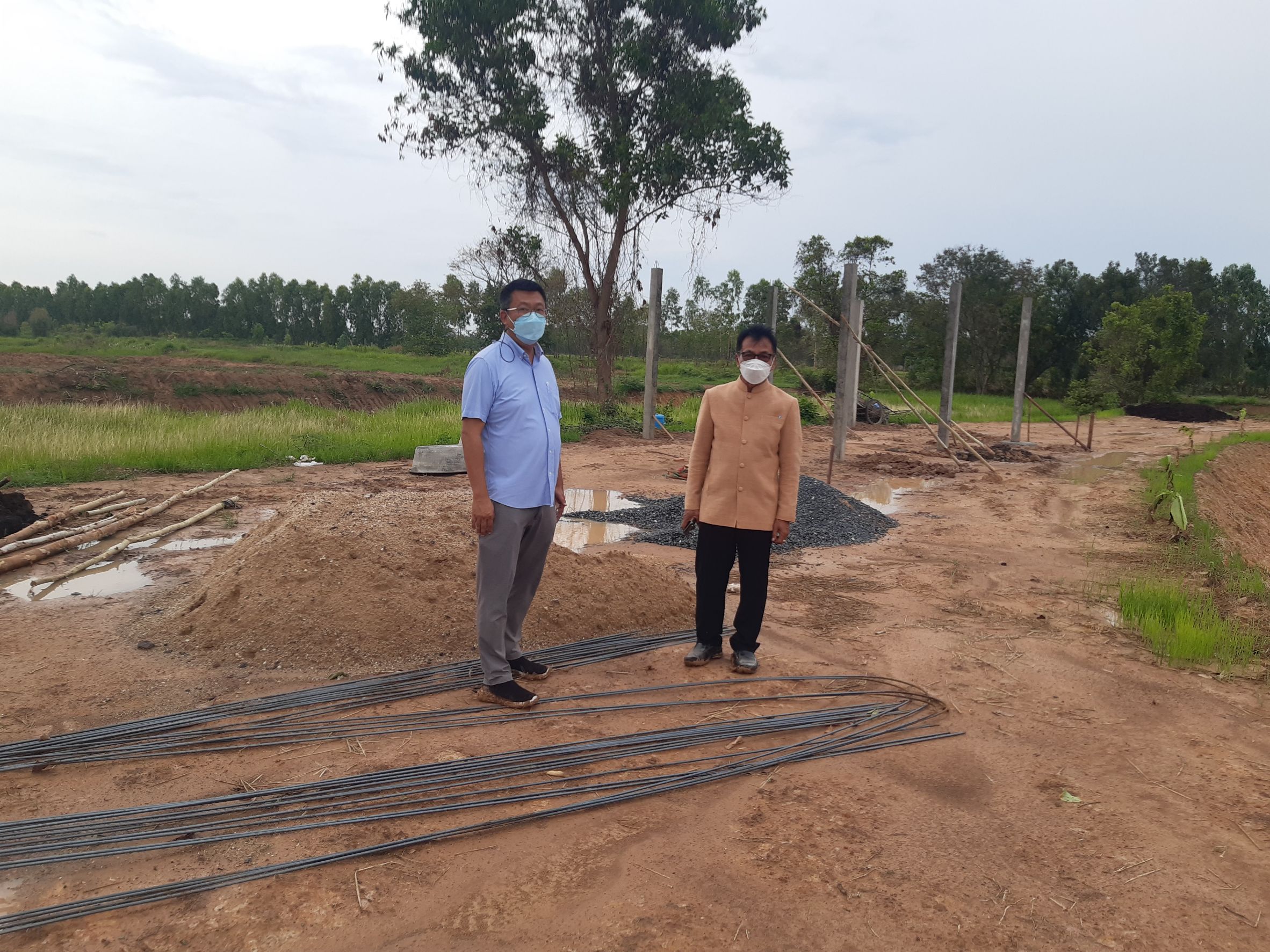 พช.ยโสธร ตรวจ/ติดตาม/นิเทศงาน พื้นที่  “โคก หนอง นา โมเดล” อ.เมืองยโสธร จ.ยโสธร