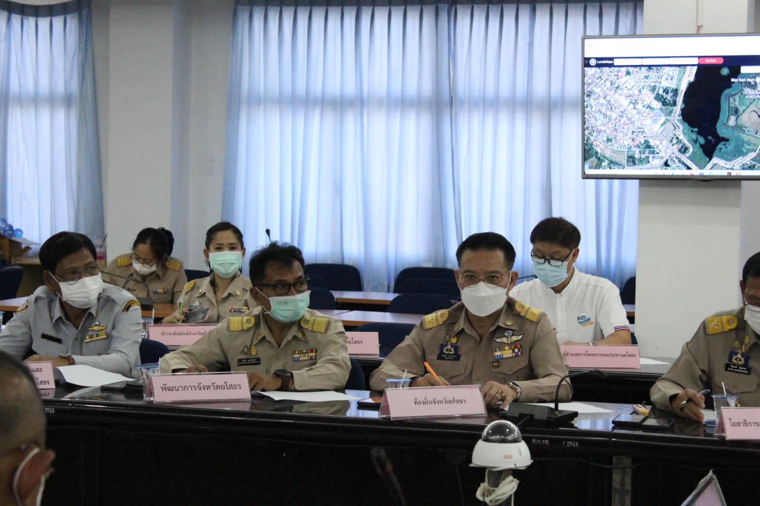 พช.ยโสธร ร่วมประชุมการพัฒนา ฟื้นฟูและแก้ไขปัญหาแหล่งน้ำในพื้นที่จังหวัด???