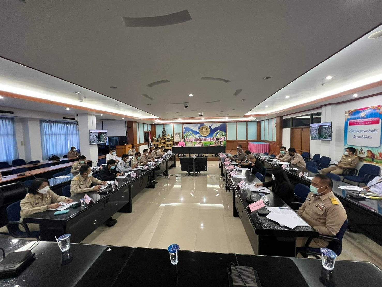 พช.ยโสธร ร่วมประชุมการพัฒนา ฟื้นฟูและแก้ไขปัญหาแหล่งน้ำในพื้นที่จังหวัด???