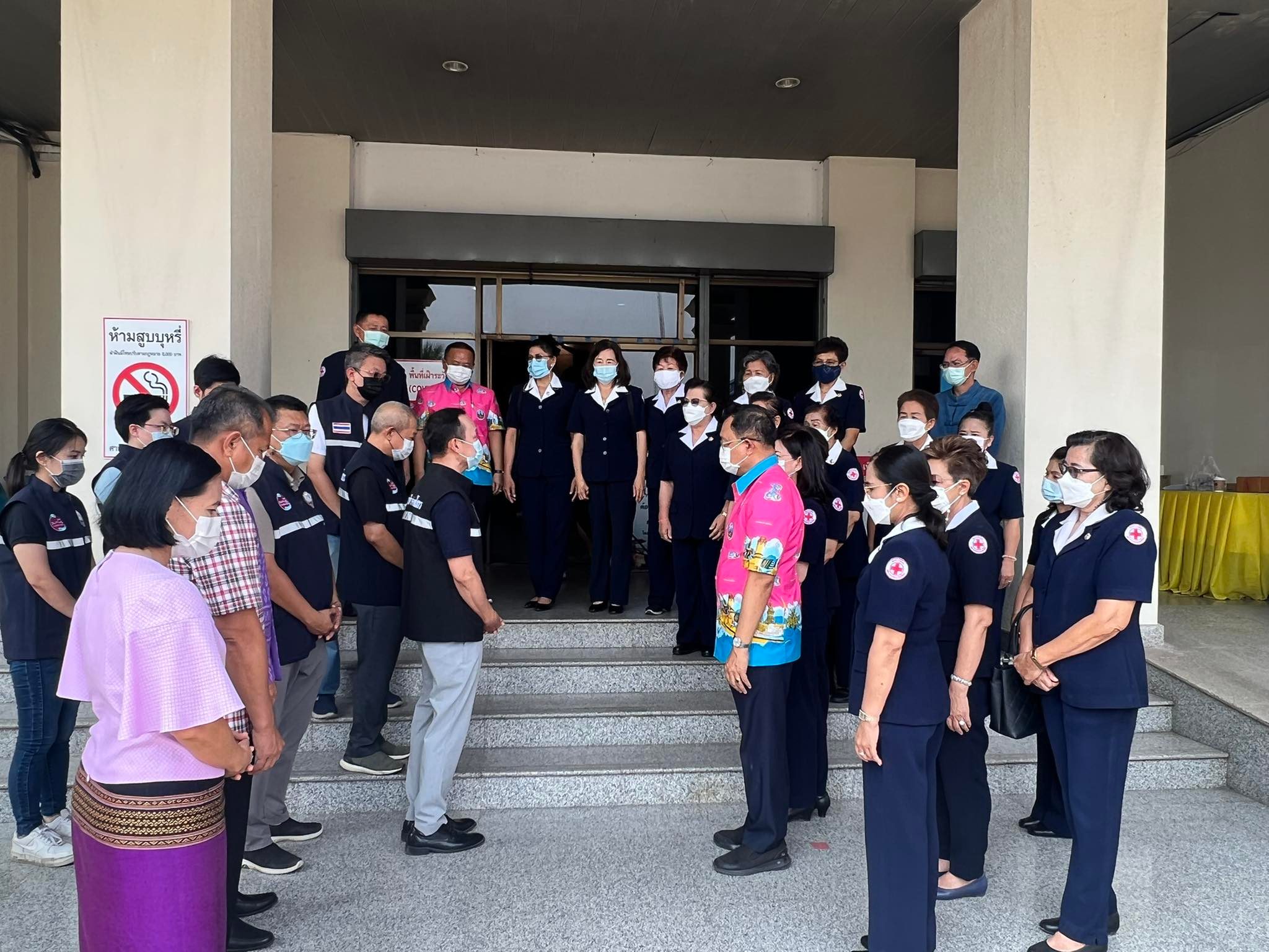 พช.ยโสธร ร่วมเป็นเกียรติในการรับมอบรายได้จากการจัดงานวิ่งพิชิต “สามลุ่มน้ำโขง ชี มูล สะออน 50 ปี ศรียโสธร “