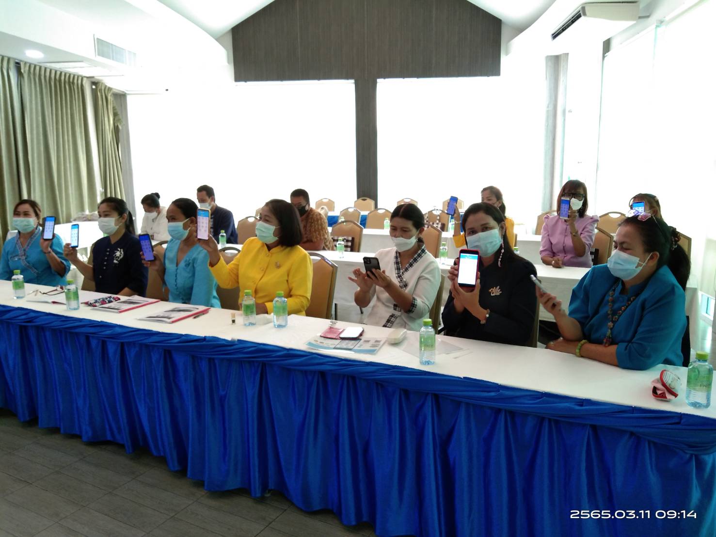 พช.ยโสธร ประชาสัมพันธ์การขับเคลื่อน BIG DATA กรมการพัฒนาชุมชน แพลตฟอร์มบริการดิจิทัล “Click ชุมชน”