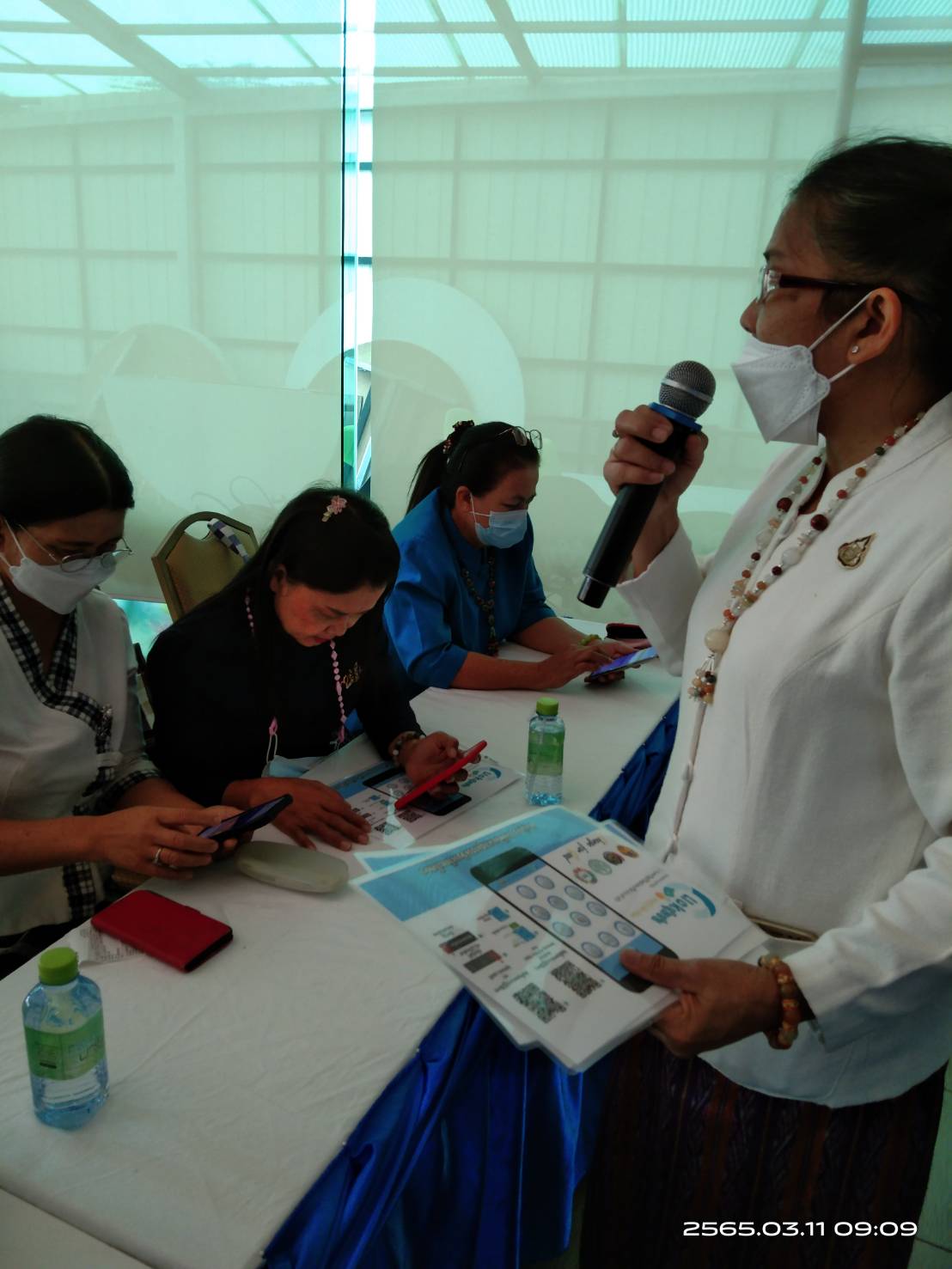 พช.ยโสธร ประชาสัมพันธ์การขับเคลื่อน BIG DATA กรมการพัฒนาชุมชน แพลตฟอร์มบริการดิจิทัล “Click ชุมชน”