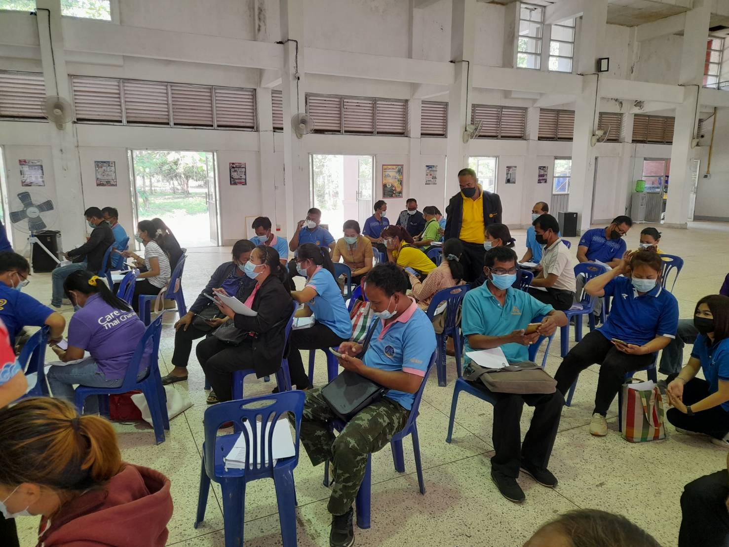 พช.ยโสธร ประชุมชี้แจงเชิงปฏิบัติการขับเคลื่อนการขจัดความยากจนและพัฒนาคนทุกช่วงวัยอย่างยั่งยืนตามหลักปรัชญาเศรษฐกิจพอเพียง(ศจพ.อ.) ในระดับพื้นที่ ประจำปี 2565