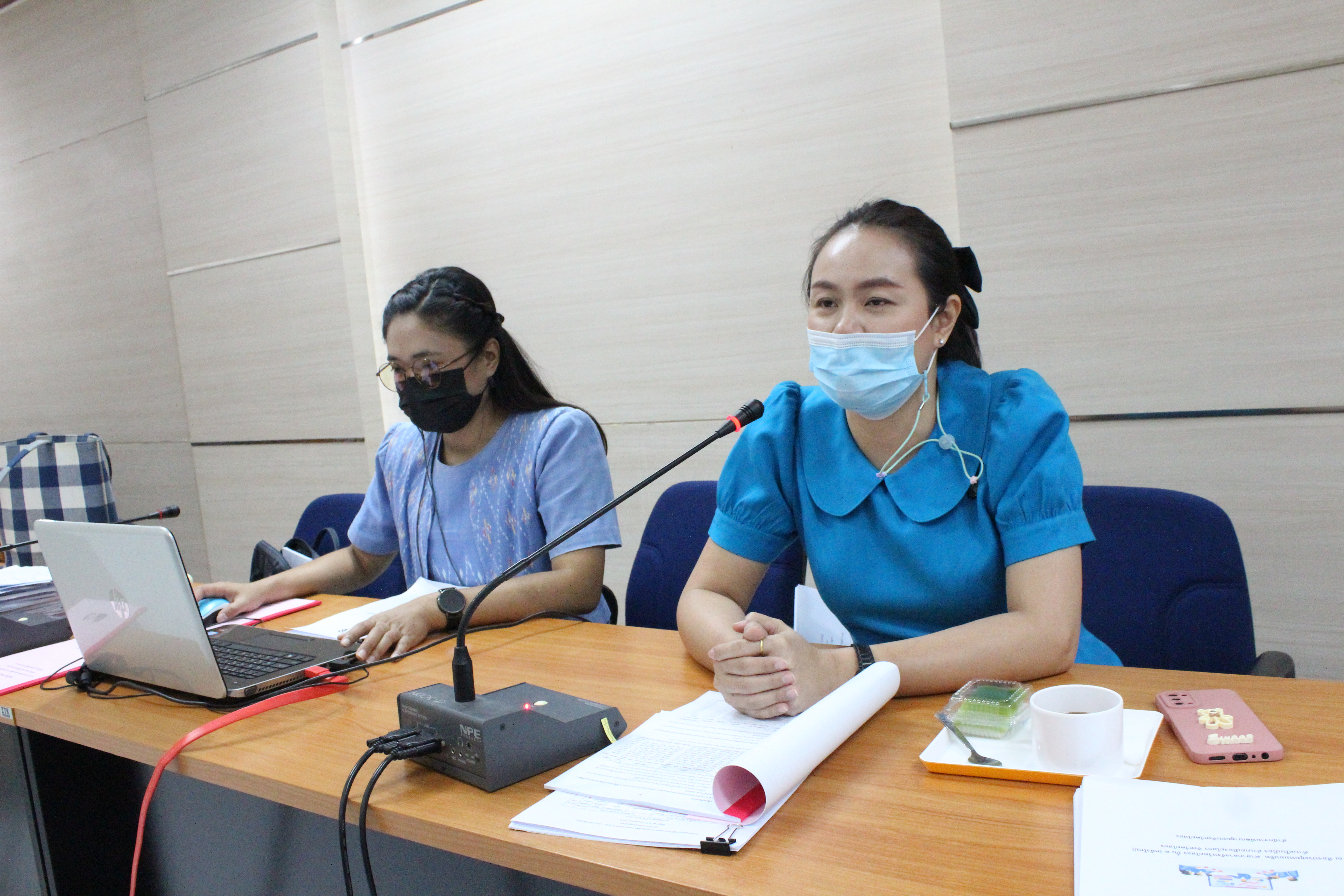 พช.ยโสธร  ประชุมคณะทำงานขับเคลื่อนกองทุนพัฒนาบทบาทสตรีจังหวัดยโสธร  ครั้งที่ 4 /2565 ประจำเดือนเมษายน 2565