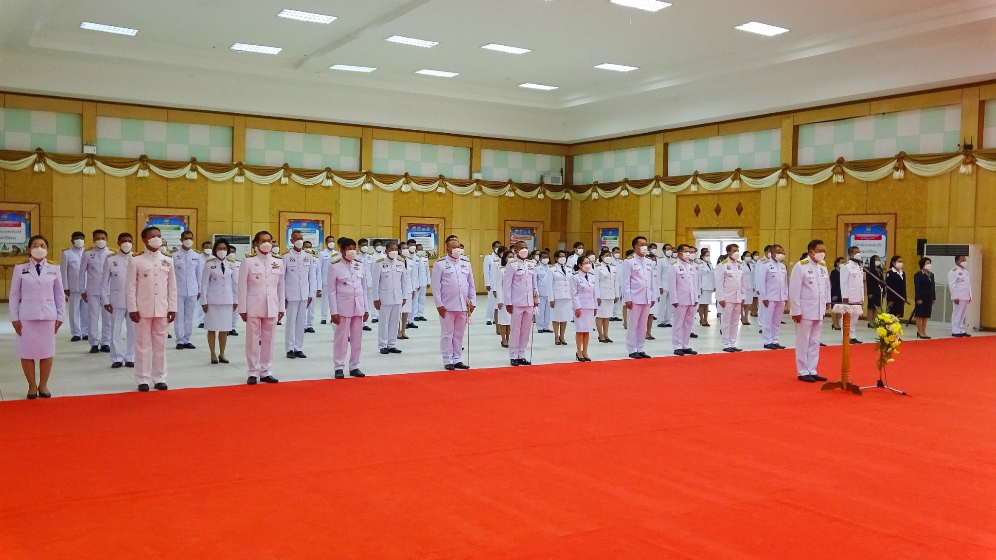 พช.ยโสธร ร่วมพิธี วันคล้ายวันสวรรคต สมเด็จพระนเรศวรมหาราช ประจำปี 2565