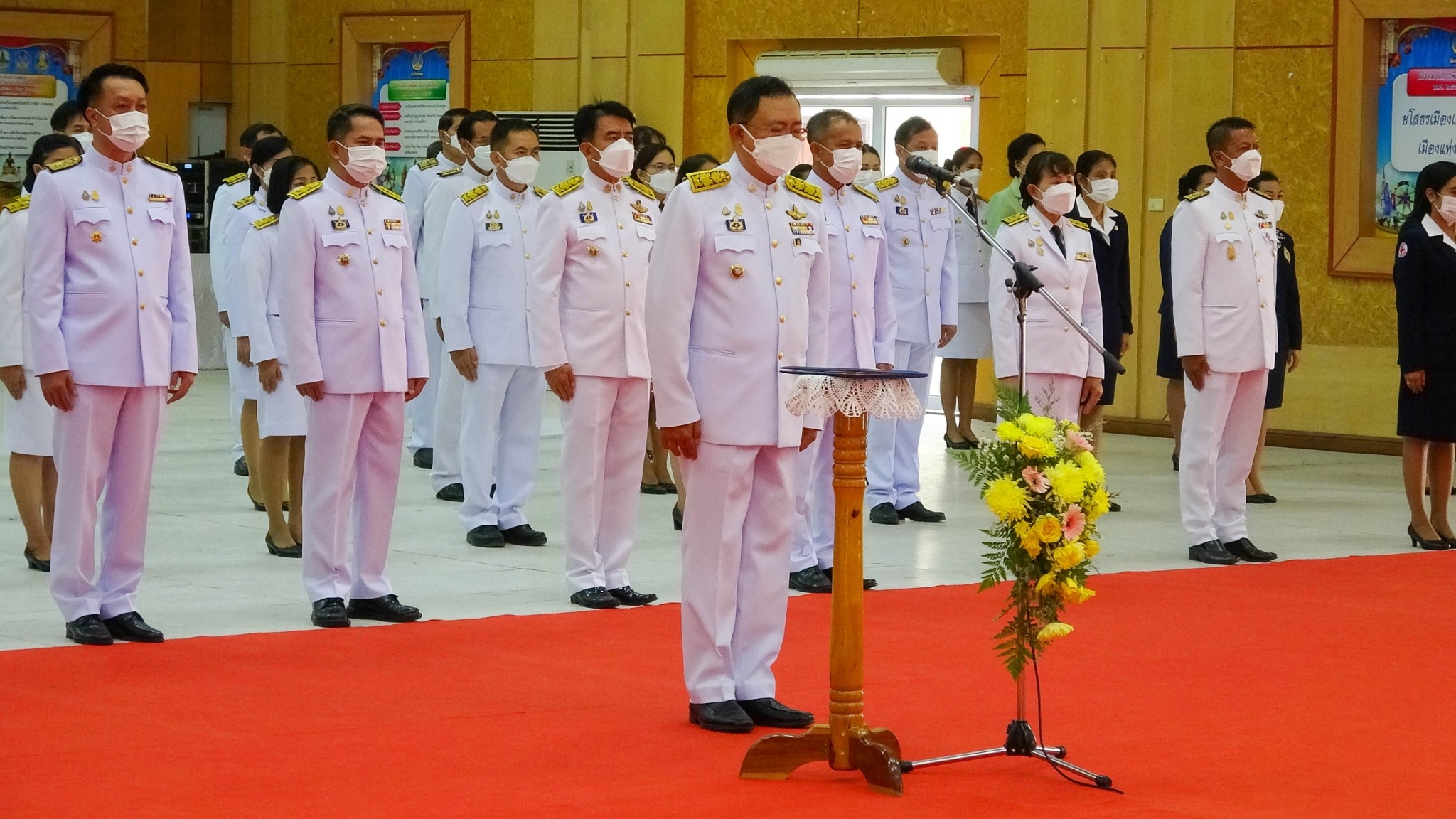 พช.ยโสธร ร่วมพิธี วันคล้ายวันสวรรคต สมเด็จพระนเรศวรมหาราช ประจำปี 2565