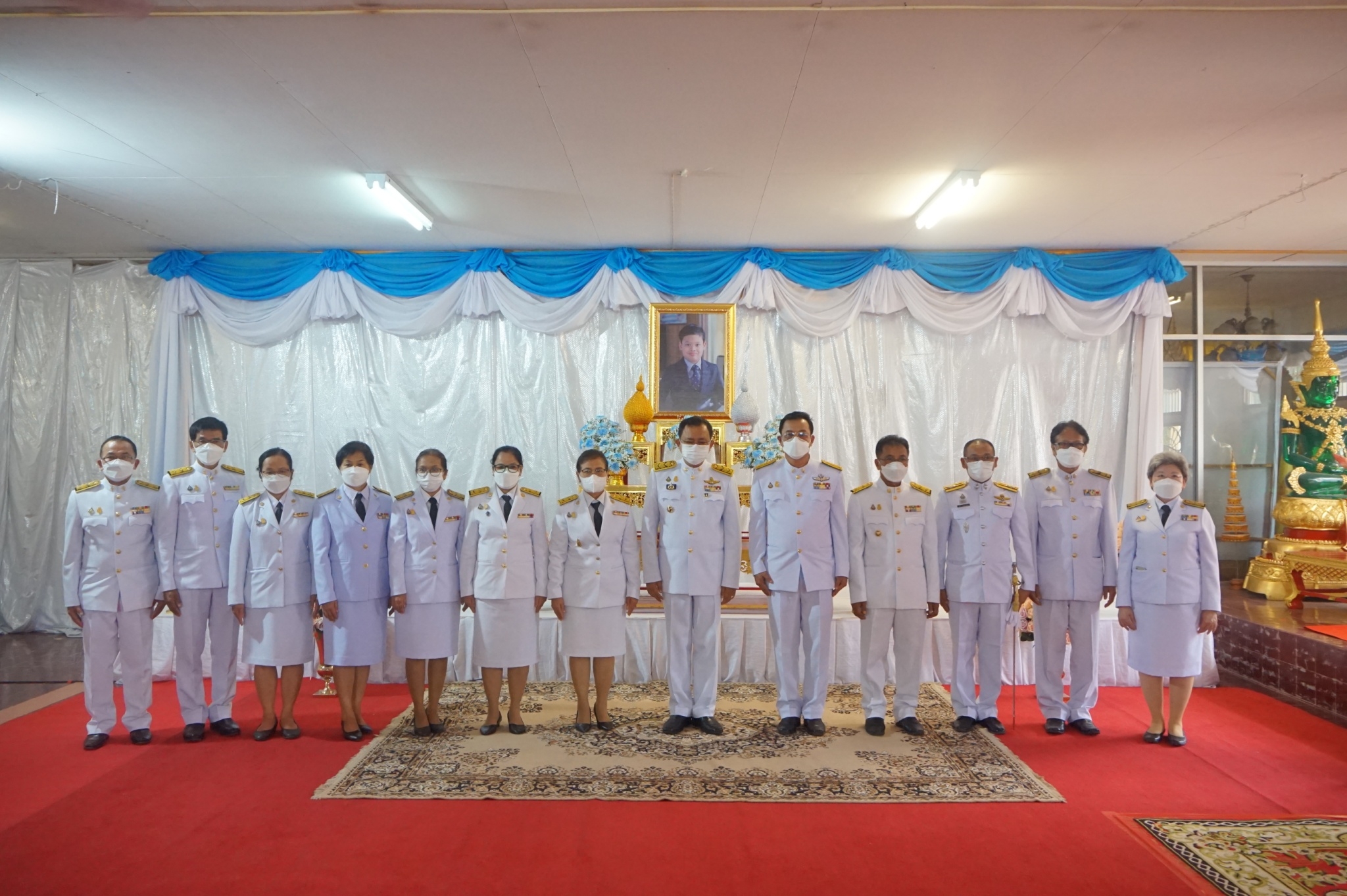 พช.ยโสธร  ร่วมพิธีเจริญพระพุทธมนต์ถวายพระราชกุศล สมเด็จพระเจ้าลูกยาเธอ เจ้าฟ้าทีปังกรรัศมีโชติ มหาวชิโรตตมางกูร สิริวิบูลยราชกุมาร เนื่องในโอกาสวันคล้ายวันประสูติ 29 เมษายน 2565