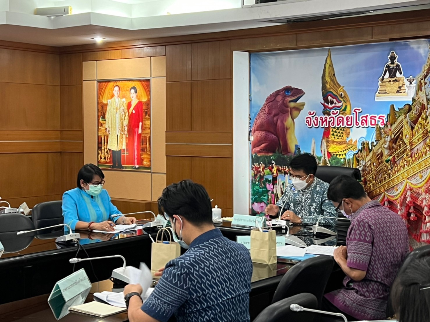 พช.ยโสธร  ร่วมประชุมคณะกรรมการการรับรองผลิตภัณฑ์และบริการจังหวัดยโสธร ประจำปี 2565