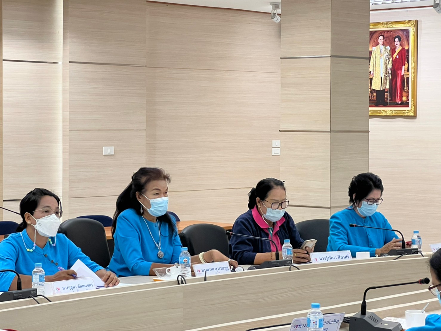 พช.ยโสธร  ประชุมคณะทำงานขับเคลื่อนกองทุนพัฒนาบทบาทสตรีจังหวัดยโสธร  ครั้งที่ 4 /2565 ประจำเดือนเมษายน 2565