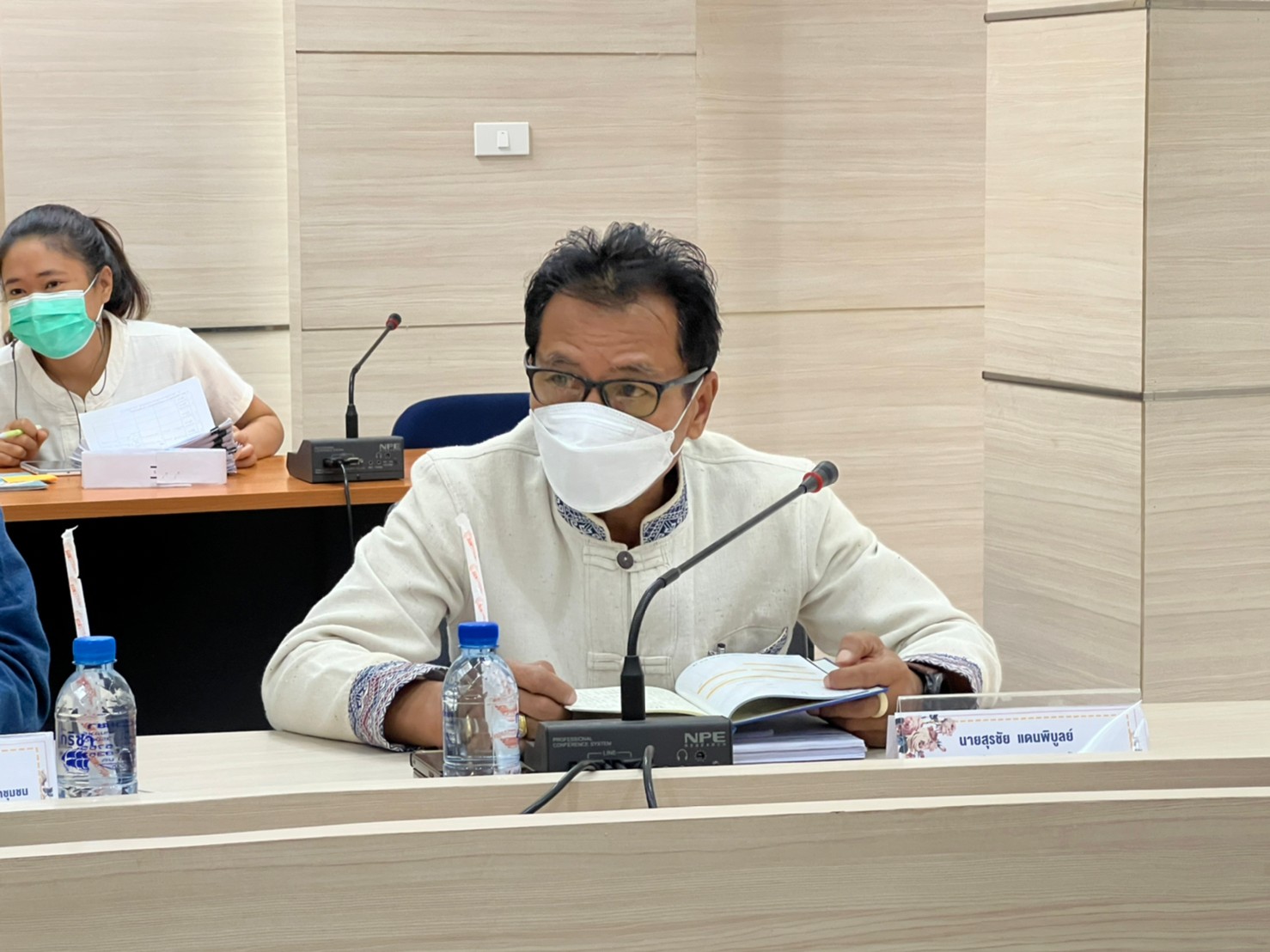 พช.ยโสธร ประชุมเจ้าหน้าที่สังกัดสำนักงานพัฒนาชุมชนจังหวัดยโสธร