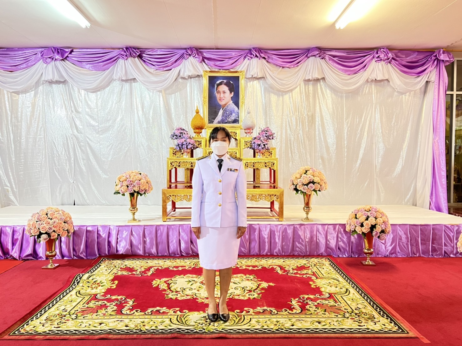 พช.ยโสธร  ร่วมพิธีเจริญพระพุทธมนต์เฉลิมพระเกียรติ สมเด็จพระกนิษฐาธิราชเจ้า กรมสมเด็จพระเทพรัตนราชสุดาฯ สยามบรมราชกุมารี เนื่องในโอกาสวันคล้ายวันพระราชสมภพ 2 เมษายน 2565