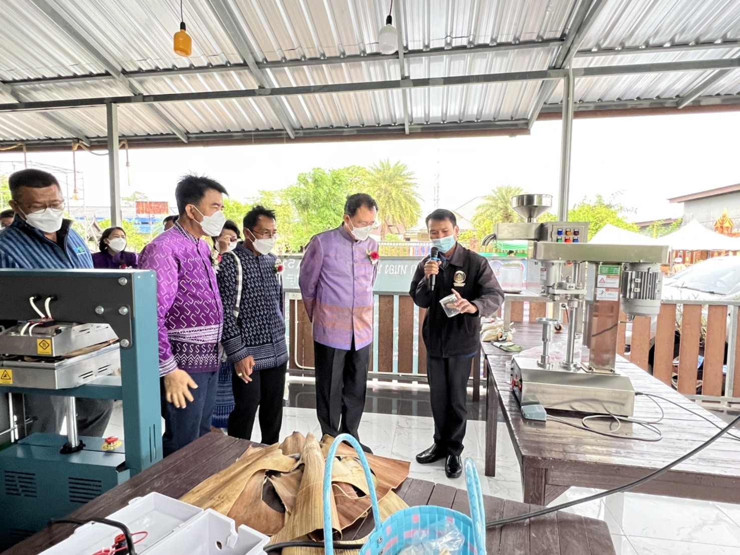 พช.ยโสธร  ร่วมกิจกรรมส่งเสริมตลาดสินค้าเกษตรอินทรีย์ “ตลาดนั่งเล่นกรีนมาร์เก็ต “สะออน 50 ปี ศรียโสธร”