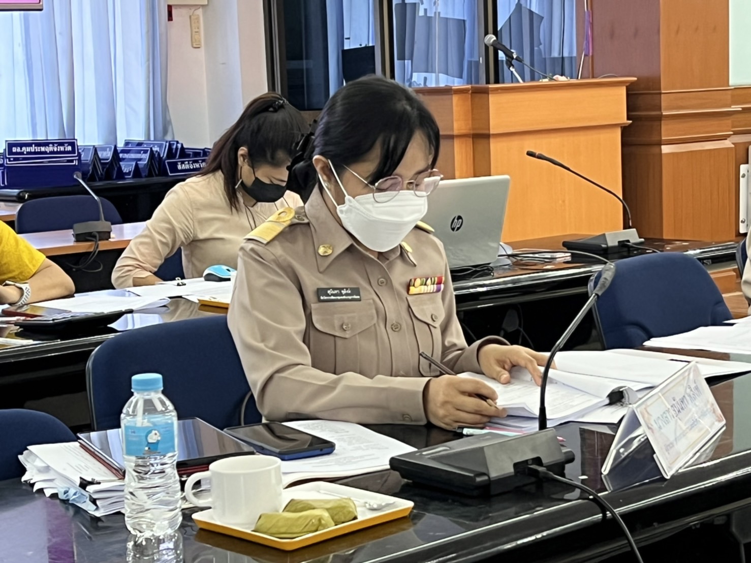 พช.ยโสธร ประชุมคณะอนุกรรมการบริหารกองทุนพัฒนาบทบาทสตรีจังหวัดยโสธร ครั้งที่ 4/2565