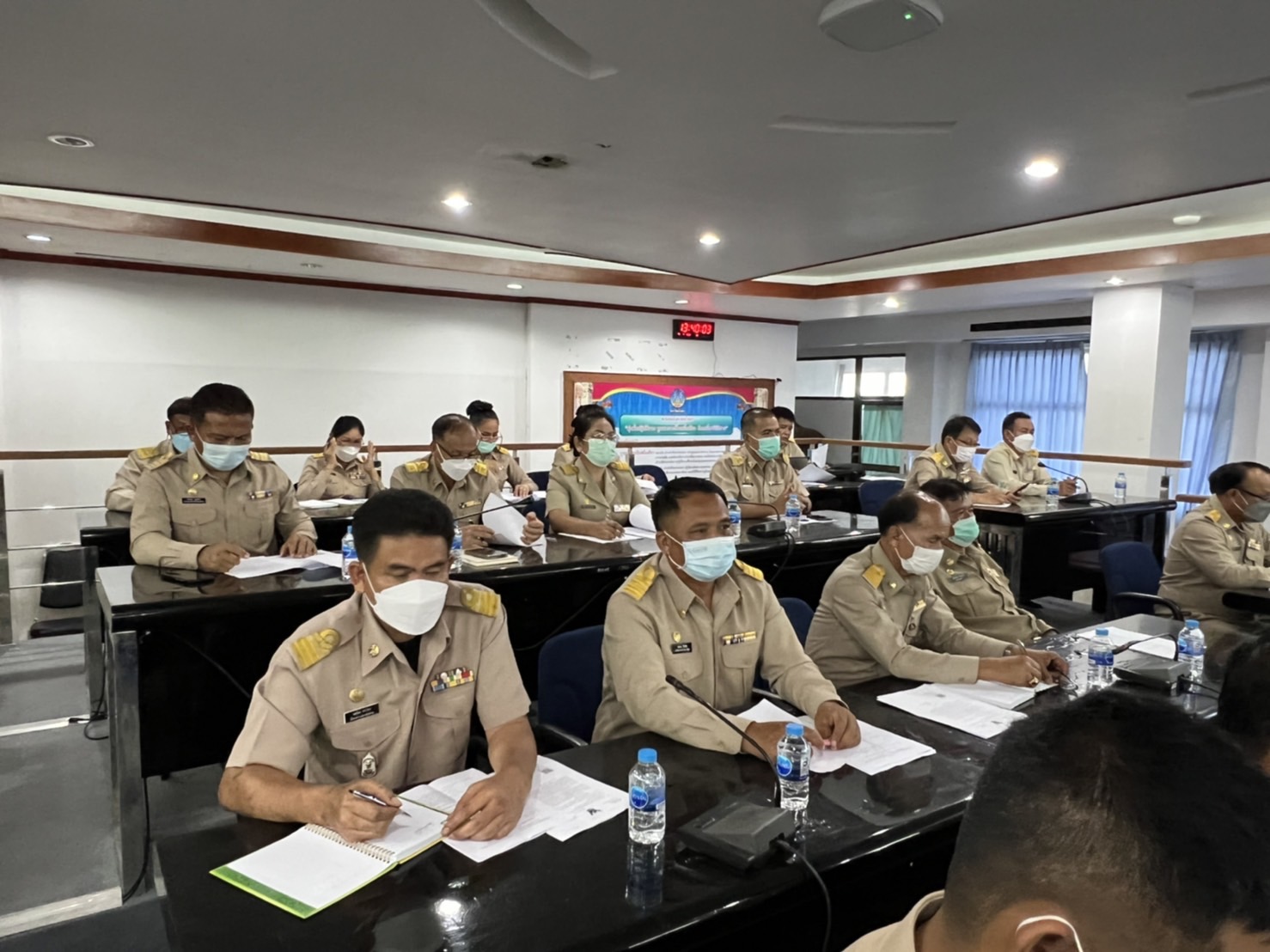 พช.ยโสธร ประชุมขับเคลื่อนและติดตามนโยบายของรัฐบาล สู่การปฏิบัติภารกิจขององค์กรปกครองส่วนท้องถิ่น ด้านการบริการสาธารณะให้แก่ประชาชน ประจำปีงบประมาณ พ.ศ.2565