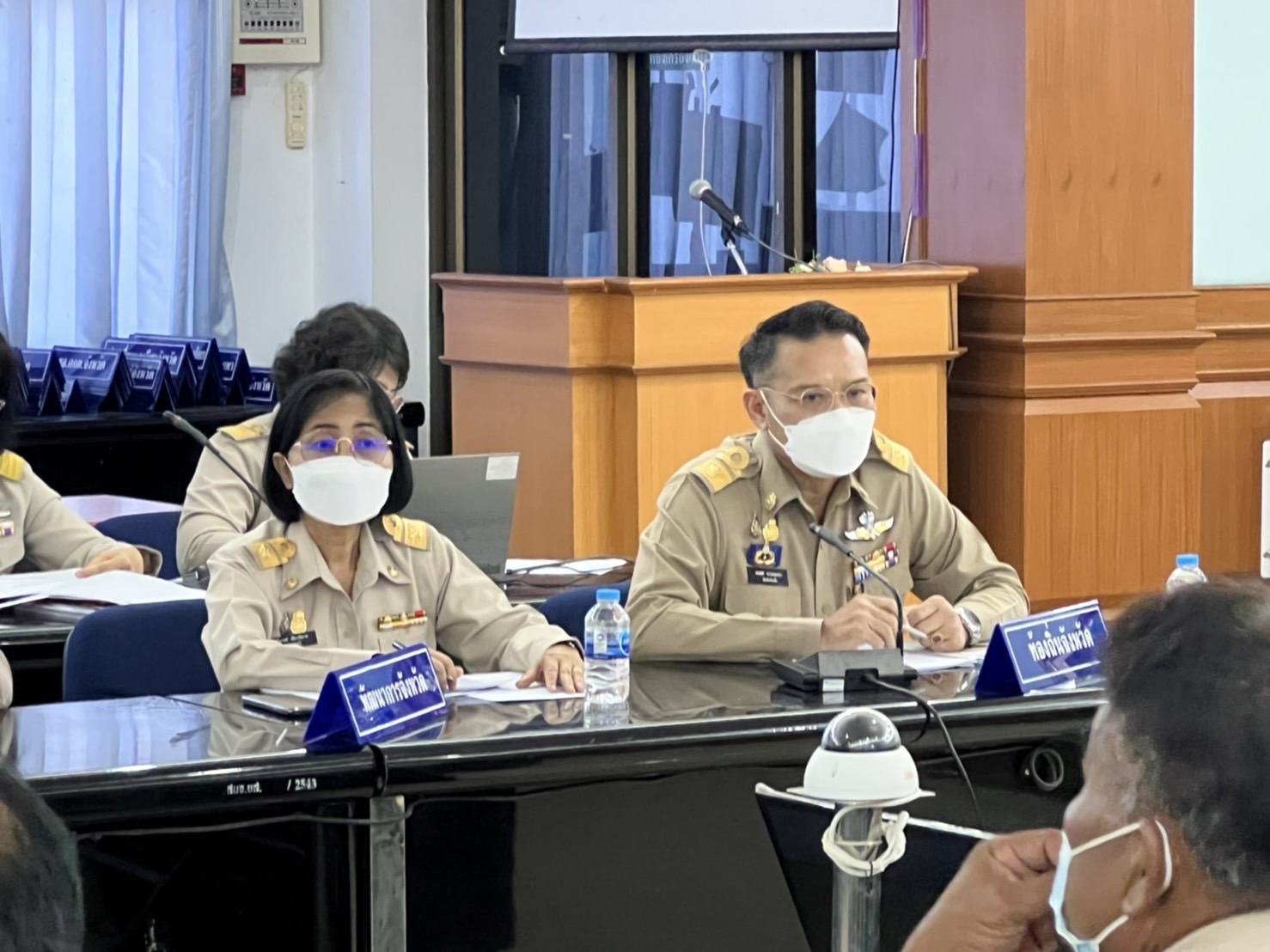 พช.ยโสธร ประชุมขับเคลื่อนและติดตามนโยบายของรัฐบาล สู่การปฏิบัติภารกิจขององค์กรปกครองส่วนท้องถิ่น ด้านการบริการสาธารณะให้แก่ประชาชน ประจำปีงบประมาณ พ.ศ.2565