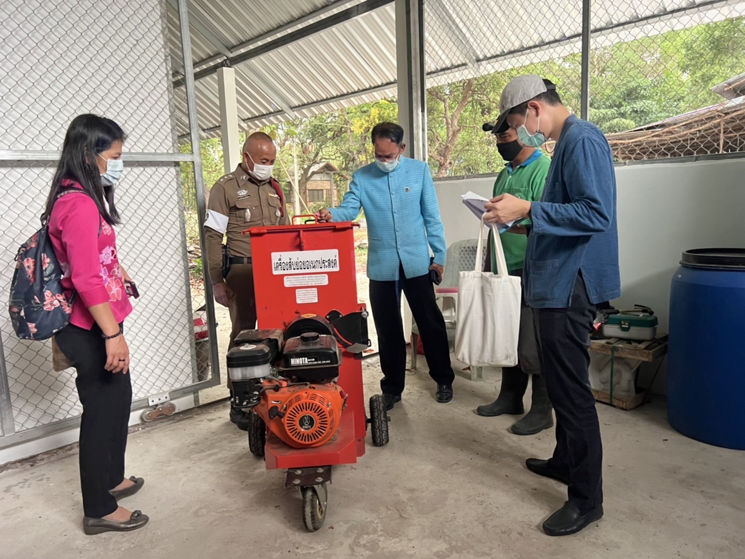 พช.ยโสธร  รับการตรวจสอบครุภัณฑ์โครงการพัฒนาพื้นที่ต้นแบบฯ และโครงการส่งเสริมผลิตภัณฑ์ภูมิปัญญาผ้าไทย