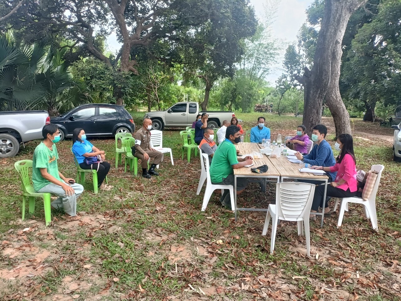 พช.ยโสธร  รับการตรวจสอบครุภัณฑ์โครงการพัฒนาพื้นที่ต้นแบบฯ และโครงการส่งเสริมผลิตภัณฑ์ภูมิปัญญาผ้าไทย
