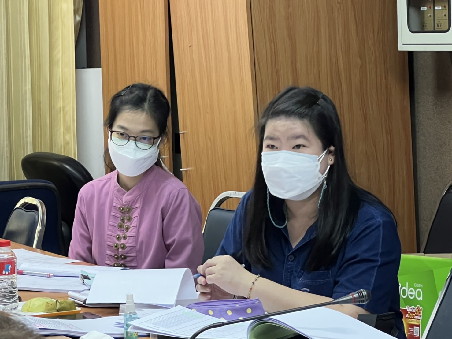 พช.ยโสธร  รับการตรวจสอบครุภัณฑ์โครงการพัฒนาพื้นที่ต้นแบบฯ และโครงการส่งเสริมผลิตภัณฑ์ภูมิปัญญาผ้าไทย