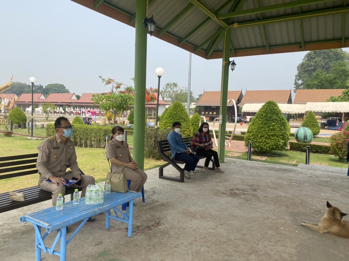 พช.ยโสธร   ประชุมกลุ่มผู้ผลิตผู้ประกอบการ OTOP การบริหารจัดการพื้นที่   วิมาณพญาแถนจังหวัดยโสธร ครั้งที่ 1/2565