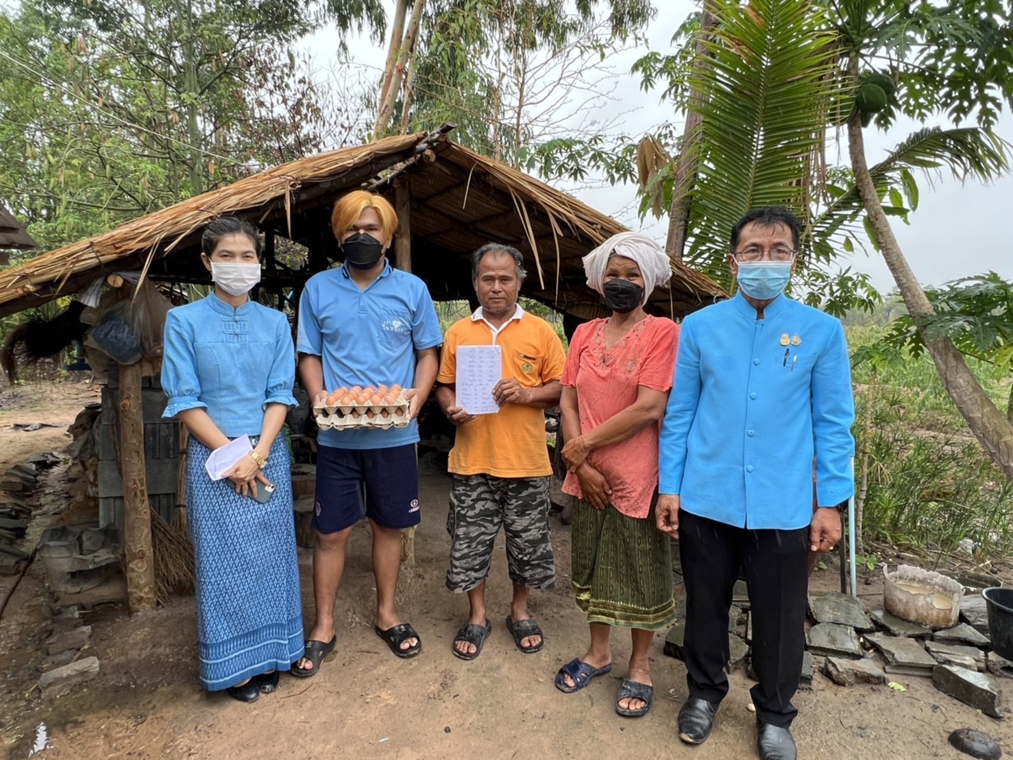 พช.ยโสธร…ติดตามและเยี่ยมให้กำลังใจแก่เยาวชนกลุ่มเสี่ยงและผู้ผ่านการบำบัด…กิจกรรมสนับสนุนกิจกรรมศูนย์เรียนรู้ต้นแบบหนุนเสริมสัมมาชีพชุมชนแก่เยาวชนกลุ่มเสี่ยงและผู้ผ่านการบำบัด ประจำปี 2564