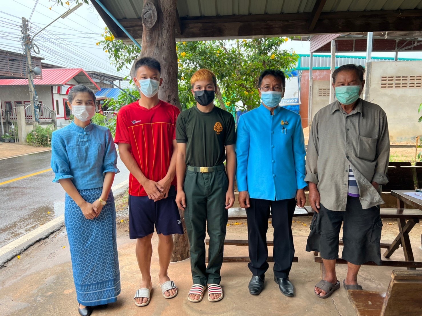 พช.ยโสธร…ติดตามและเยี่ยมให้กำลังใจแก่เยาวชนกลุ่มเสี่ยงและผู้ผ่านการบำบัด…กิจกรรมสนับสนุนกิจกรรมศูนย์เรียนรู้ต้นแบบหนุนเสริมสัมมาชีพชุมชนแก่เยาวชนกลุ่มเสี่ยงและผู้ผ่านการบำบัด ประจำปี 2564