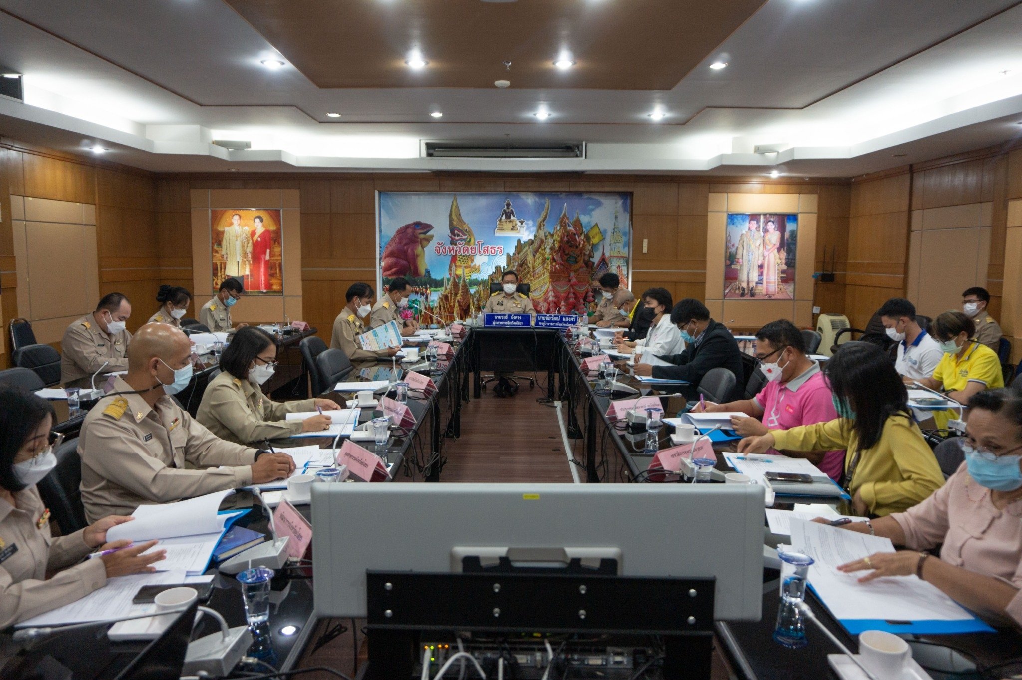 พช.ยโสธร ร่วมประชุมคณะกรรมการร่วมภาครัฐและเอกชนเพื่อพัฒนาและแก้ไขปัญหาทางเศรษกิจจังหวัดยโสธร(กรอ.จังหวัดยโสธร ) ครั้งที่ 3/2565