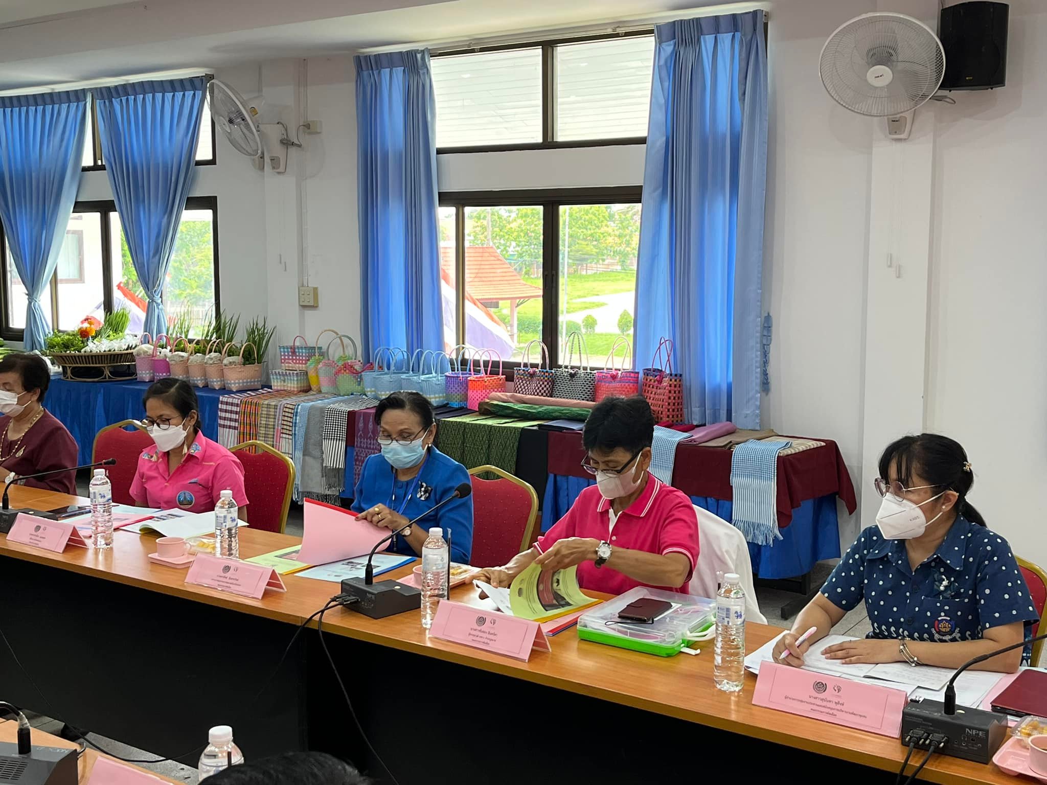 พช.ยโสธร คัดเลือกกองทุนพัฒนาบทบาทสตรีดีเด่น ระดับจังหวัด ประจำปี 2565 ณ อำเภอทรายมูล