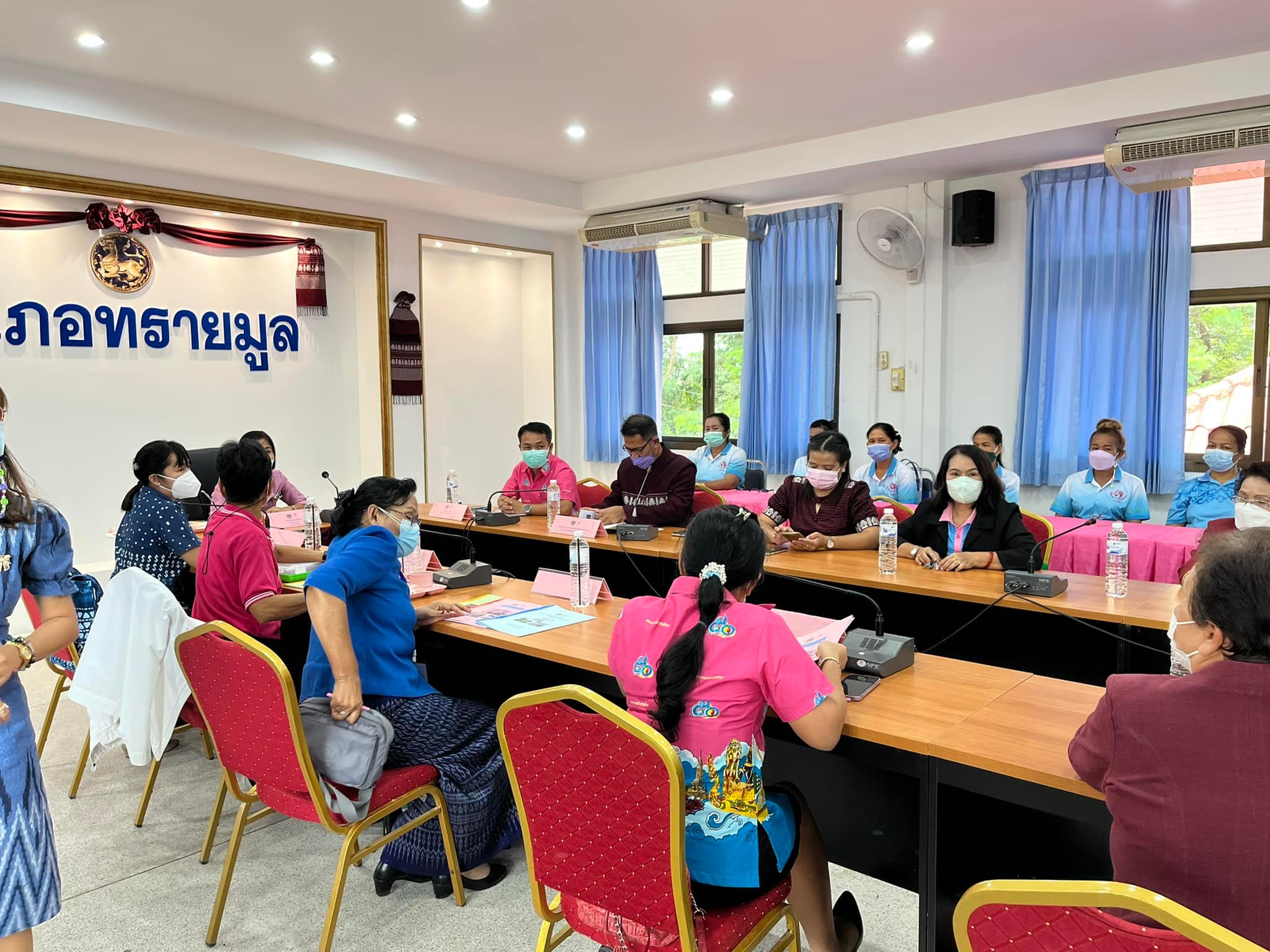 พช.ยโสธร คัดเลือกกองทุนพัฒนาบทบาทสตรีดีเด่น ระดับจังหวัด ประจำปี 2565 ณ อำเภอทรายมูล