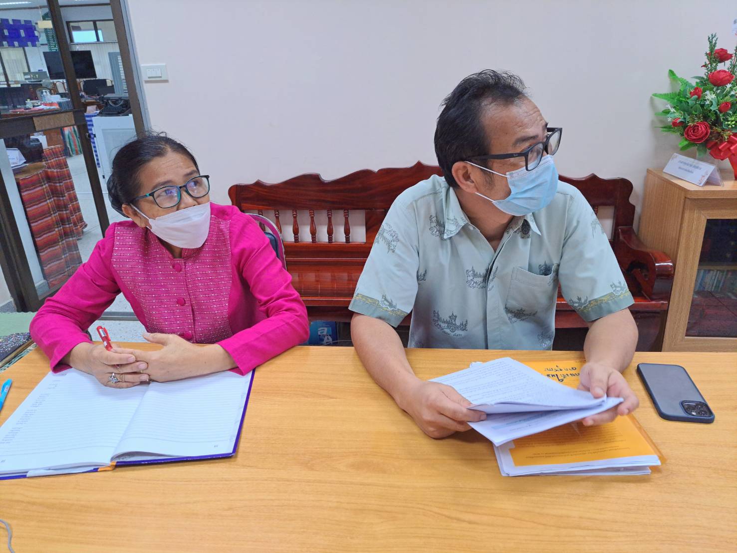 พช.ยโสธร ร่วมรับฟังการประชุมชี้แจงเพื่อสร้างความเข้าใจเกี่ยวกับการคุ้มครองข้อมูลส่วนบุคลของกรมการพัฒนาชุมชน ผ่านระบบ Video Conference