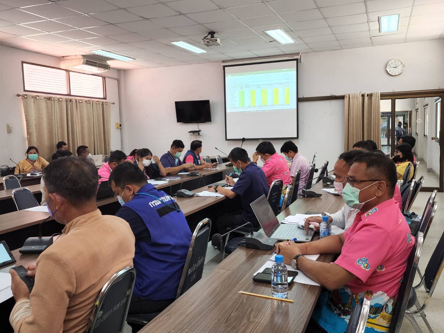 พช.ยโสธร ประชุม การขับเคลื่อนการดำเนินงานขจัดความยากจนและพัฒนาคนทุกช่วงวันยอย่างยั่งยืนตามหลักปรัชญาของเศรษฐกิจพอเพียงในระดับพื้นที่