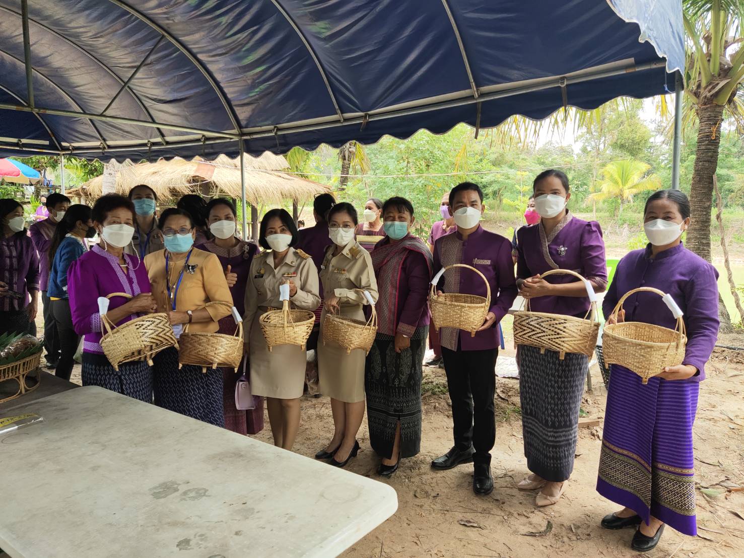 พช.ยโสธร คัดเลือกกองทุนพัฒนาบทบาทสตรีดีเด่น ระดับจังหวัด ประจำปี 2565 ณ อำเภอป่าติ้ว