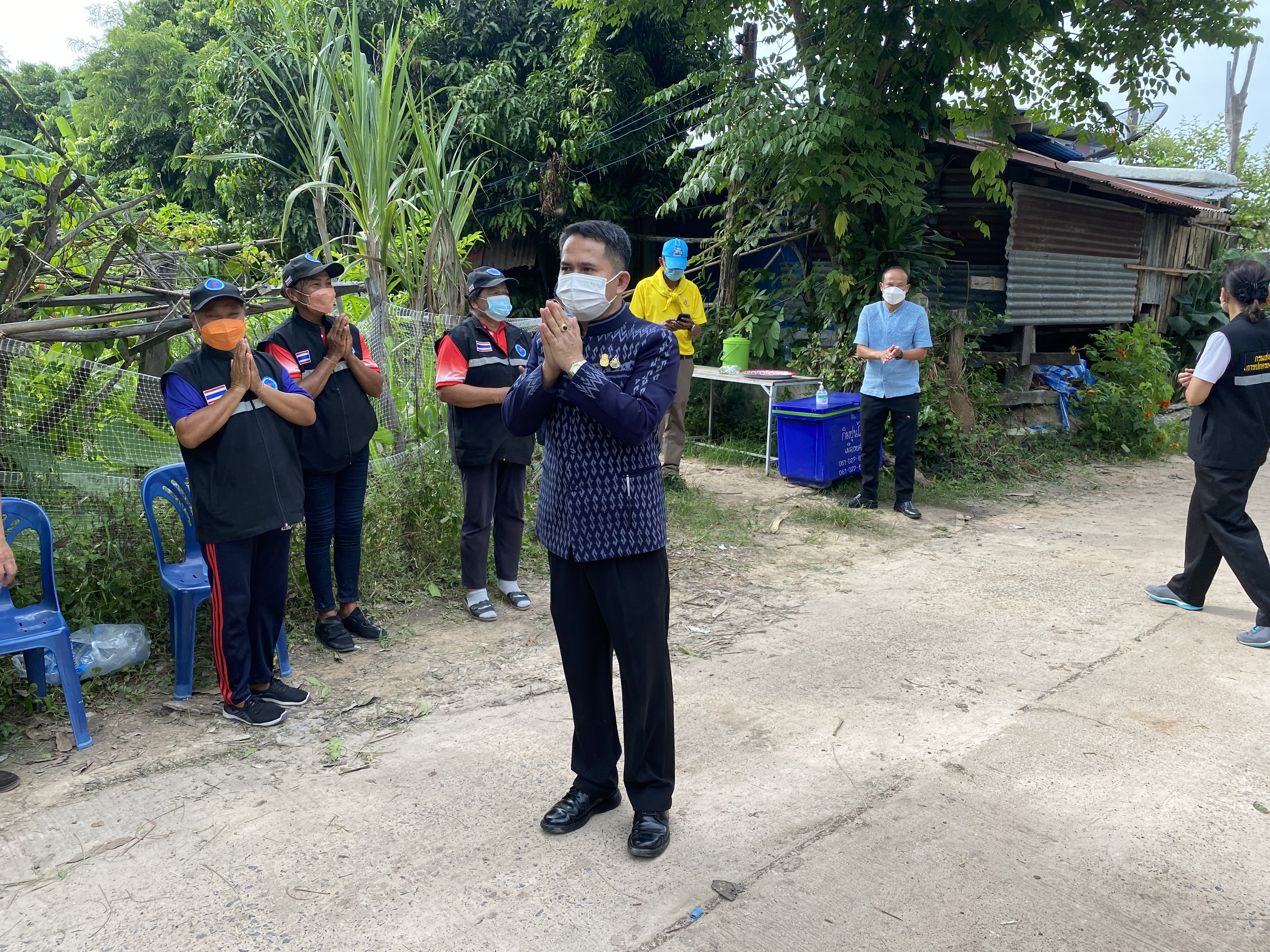 ??รองผู้ว่าราชการจังหวัดยโสธร ปฏิบัติการ “คนยโสธร…ไม่ทอดทิ้งกัน” ลุยสร้างความมั่นคงด้านที่อยู่อาศัยให้กับครัวเรือนเป้าหมาย TPMAP อำเภอทรายมูล จังหวัดยโสธร