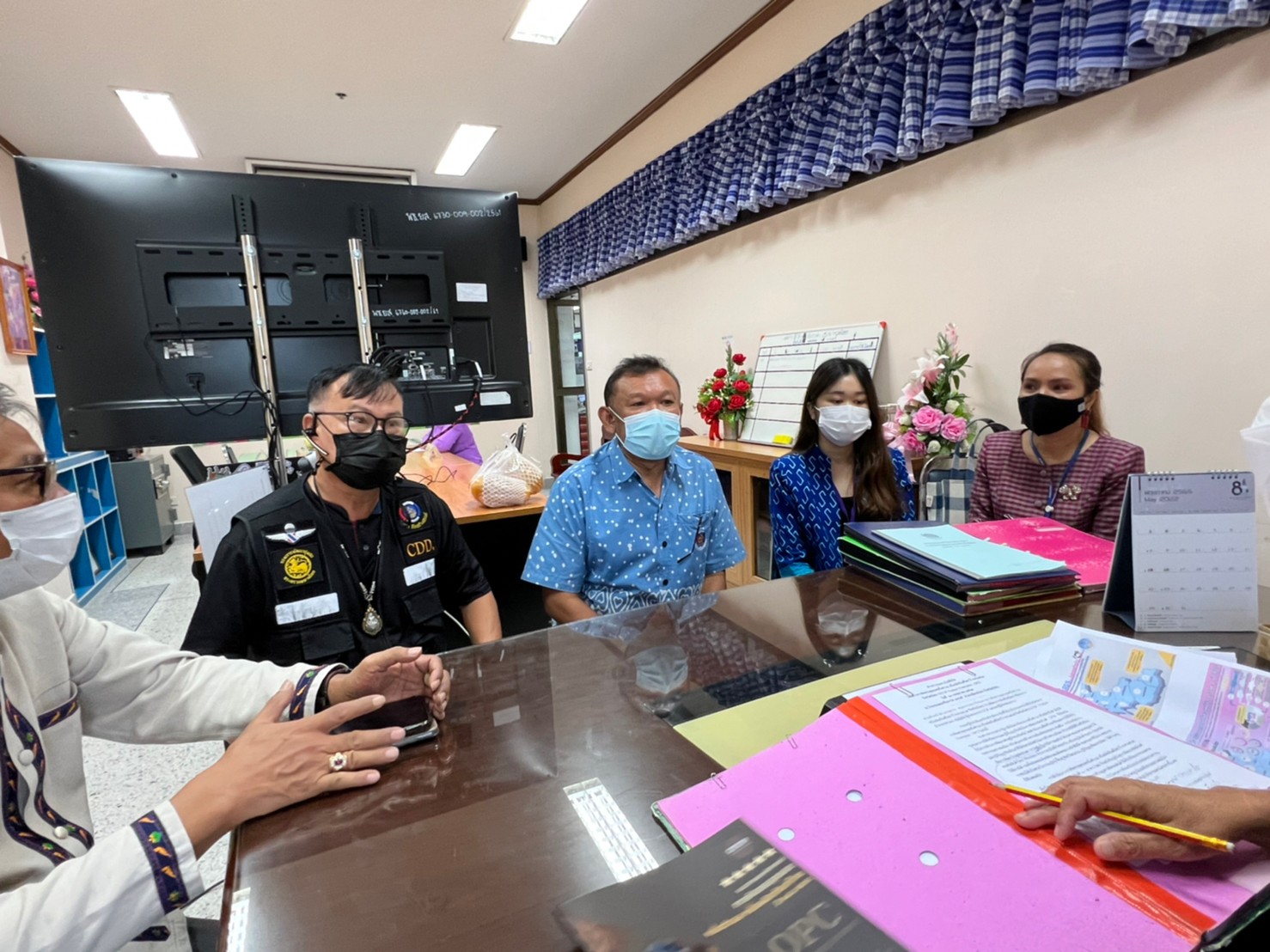 พช.ยโสธร ต้อนรับคณะสนับสนุน ติดตาม นิเทศ โครงการจัดทำสารสนเทศตำบลต้นแบบเพื่อพัฒนาคุณภาพ จังหวัดยโสธร