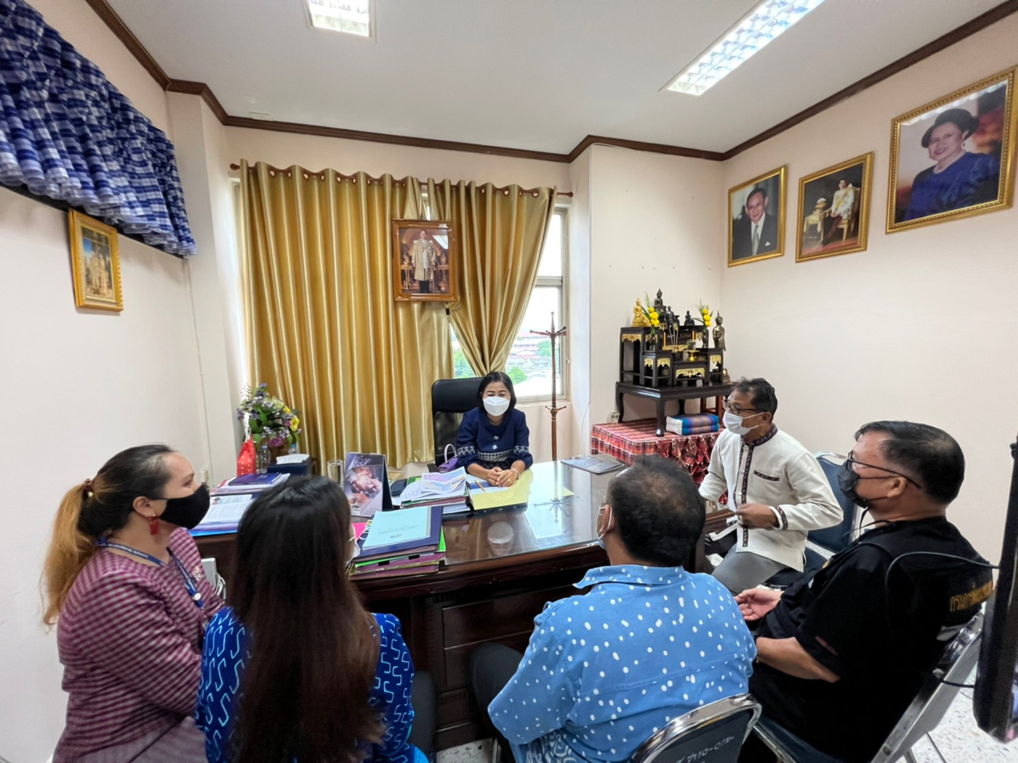 พช.ยโสธร ต้อนรับคณะสนับสนุน ติดตาม นิเทศ โครงการจัดทำสารสนเทศตำบลต้นแบบเพื่อพัฒนาคุณภาพ จังหวัดยโสธร