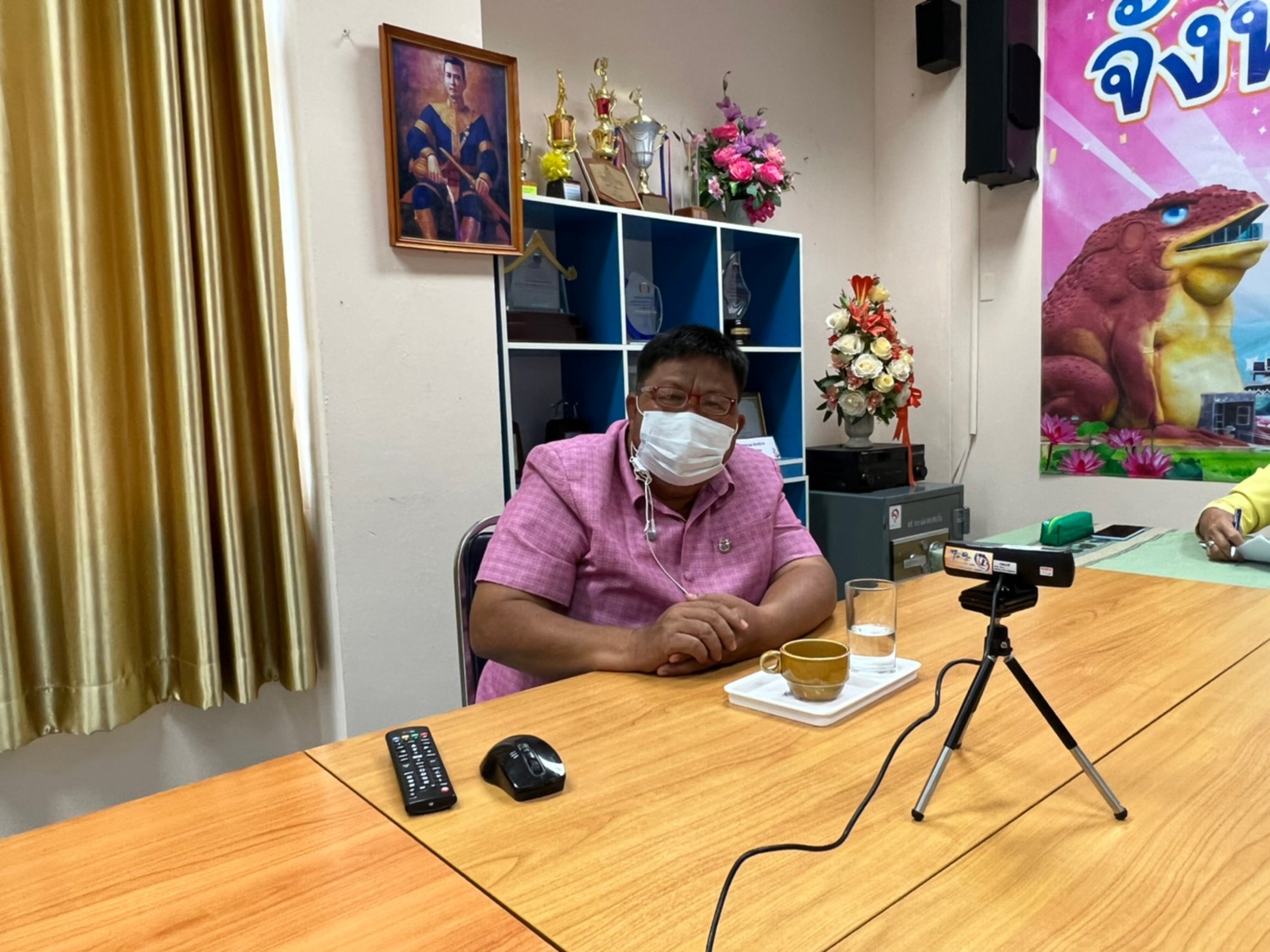 พช.ยโสธร ร่วมประชุม คณะกรรมการพัฒนาสตรีภาค (กพสภ.) ผ่านระบบ Cisco Webex Meeting