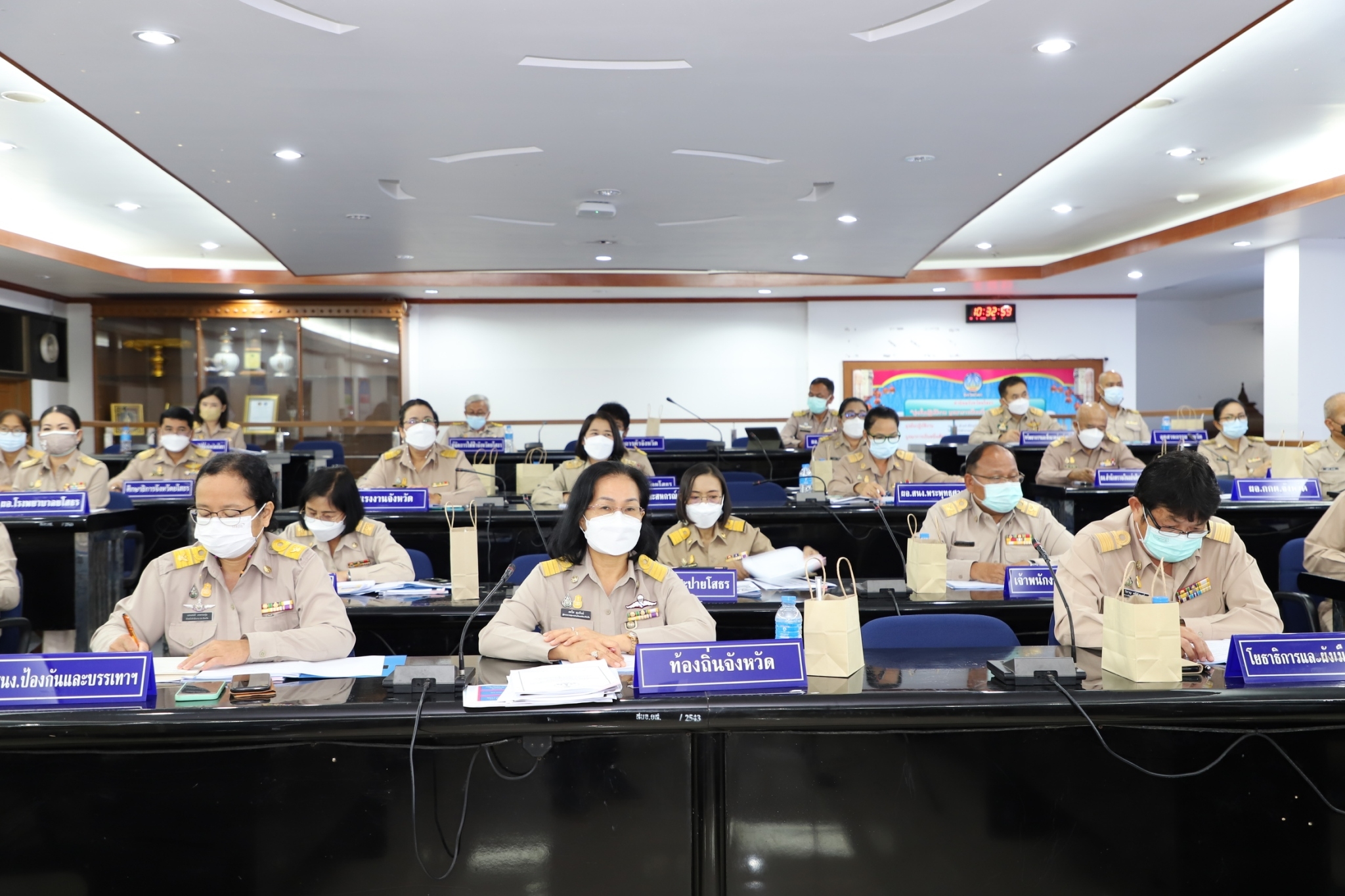 พช.ยโสธร  ร่วมประชุมคณะกรมการจังหวัดยโสธร ประจำเดือน พฤษภาคม ครั้งที่ 5/2565
