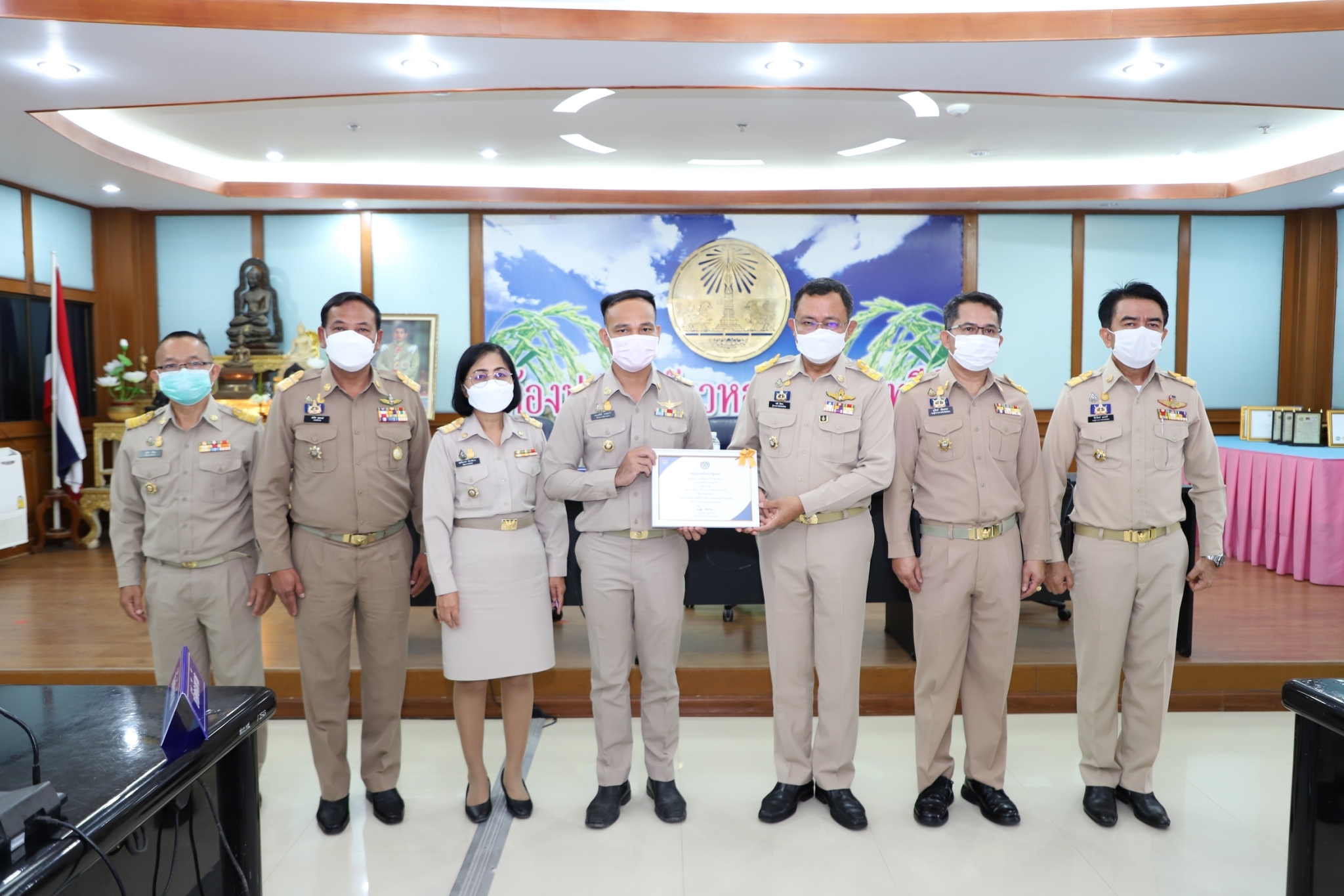 พช.ยโสธร  ร่วมประชุมคณะกรมการจังหวัดยโสธร ประจำเดือน พฤษภาคม ครั้งที่ 5/2565