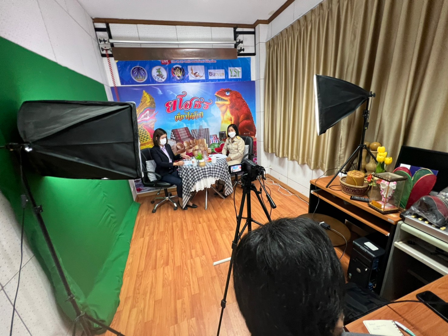 พช.ยโสธร   ร่วมบันทึกเทปรายการ ” บอกกล่าวเล่าเรื่องเมืองยโสธร” ประจำเดือนพฤษภาคม 2565