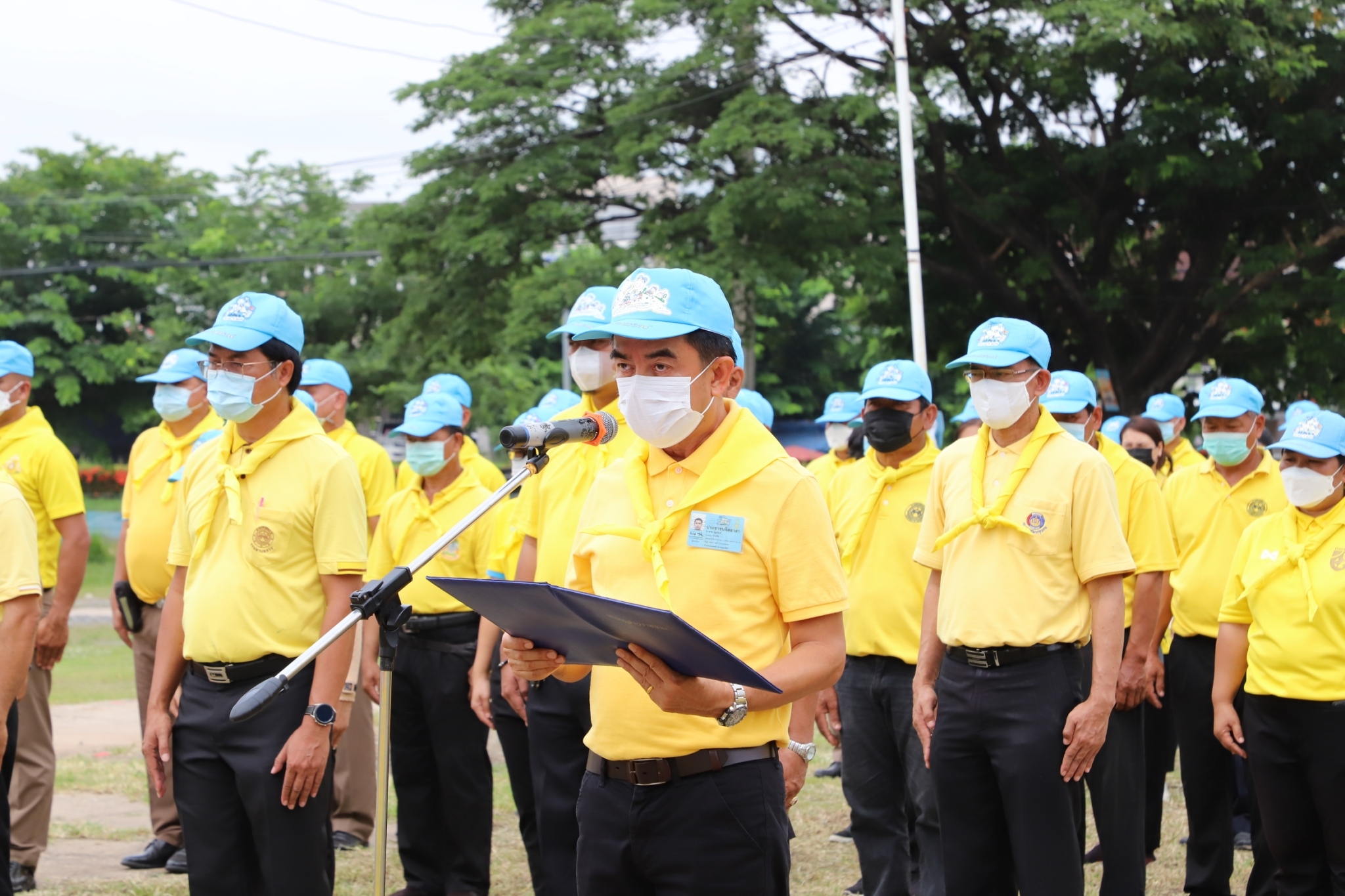 พช.ยโสธร ร่วมจิตอาสาพัฒนา เนื่องในโอกาสวันพระบาทสมเด็จพระปกเกล้าเจ้าอยู่หัว