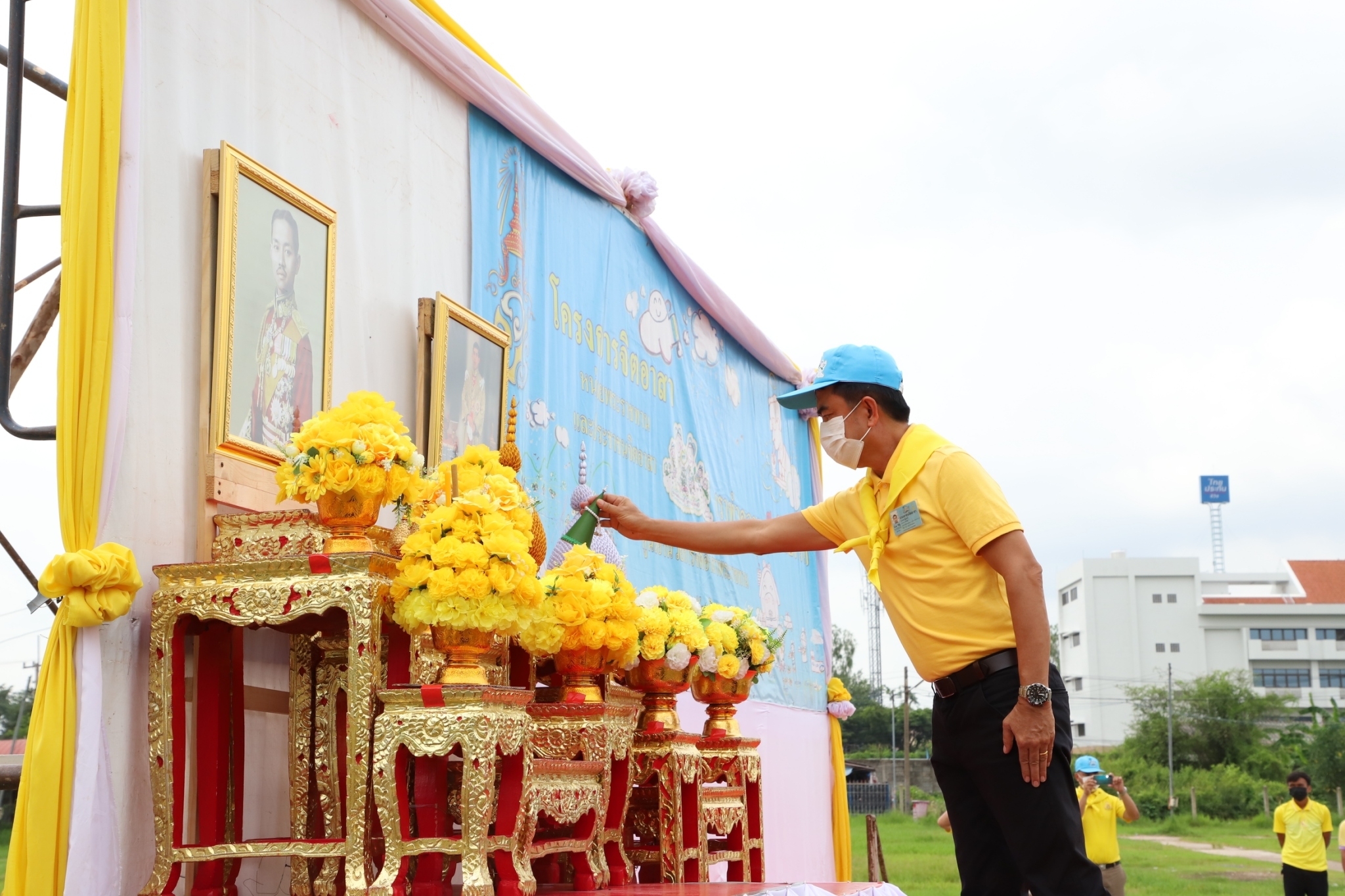 พช.ยโสธร ร่วมจิตอาสาพัฒนา เนื่องในโอกาสวันพระบาทสมเด็จพระปกเกล้าเจ้าอยู่หัว