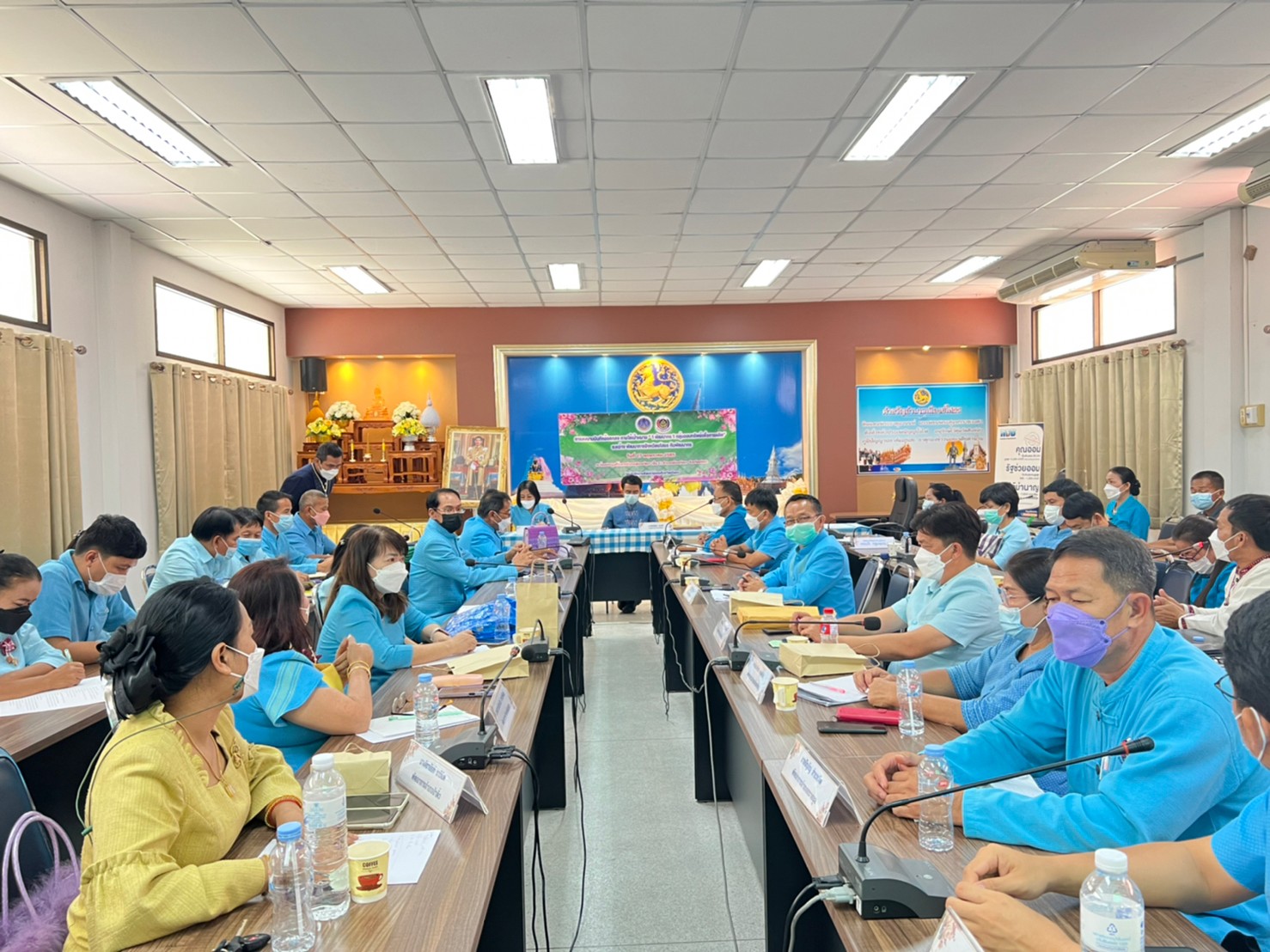 พ.ช ยโสธร  Kick off “1 พัฒนากร 1 กลุ่มออมทรัพย์เพื่อการผลิต”และลงนามบันทึกข้อตกลงระหว่างพัฒนาการจังหวัดยโสธรและพัฒนากร