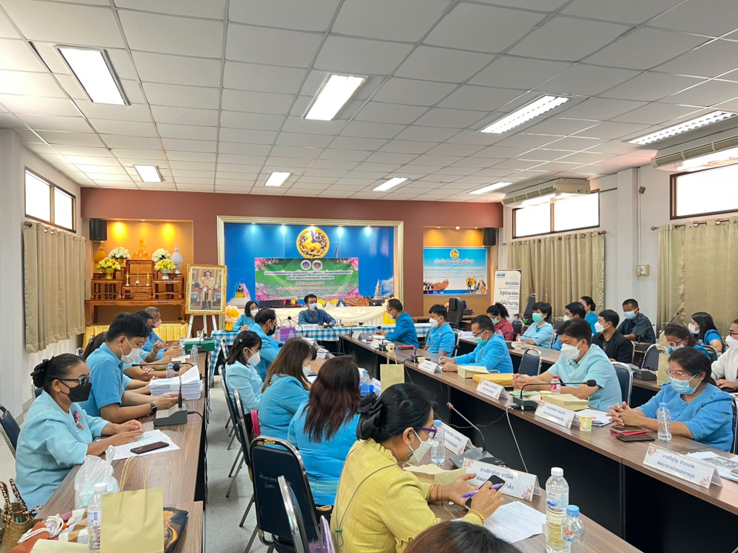 พ.ช ยโสธร  Kick off “1 พัฒนากร 1 กลุ่มออมทรัพย์เพื่อการผลิต”และลงนามบันทึกข้อตกลงระหว่างพัฒนาการจังหวัดยโสธรและพัฒนากร