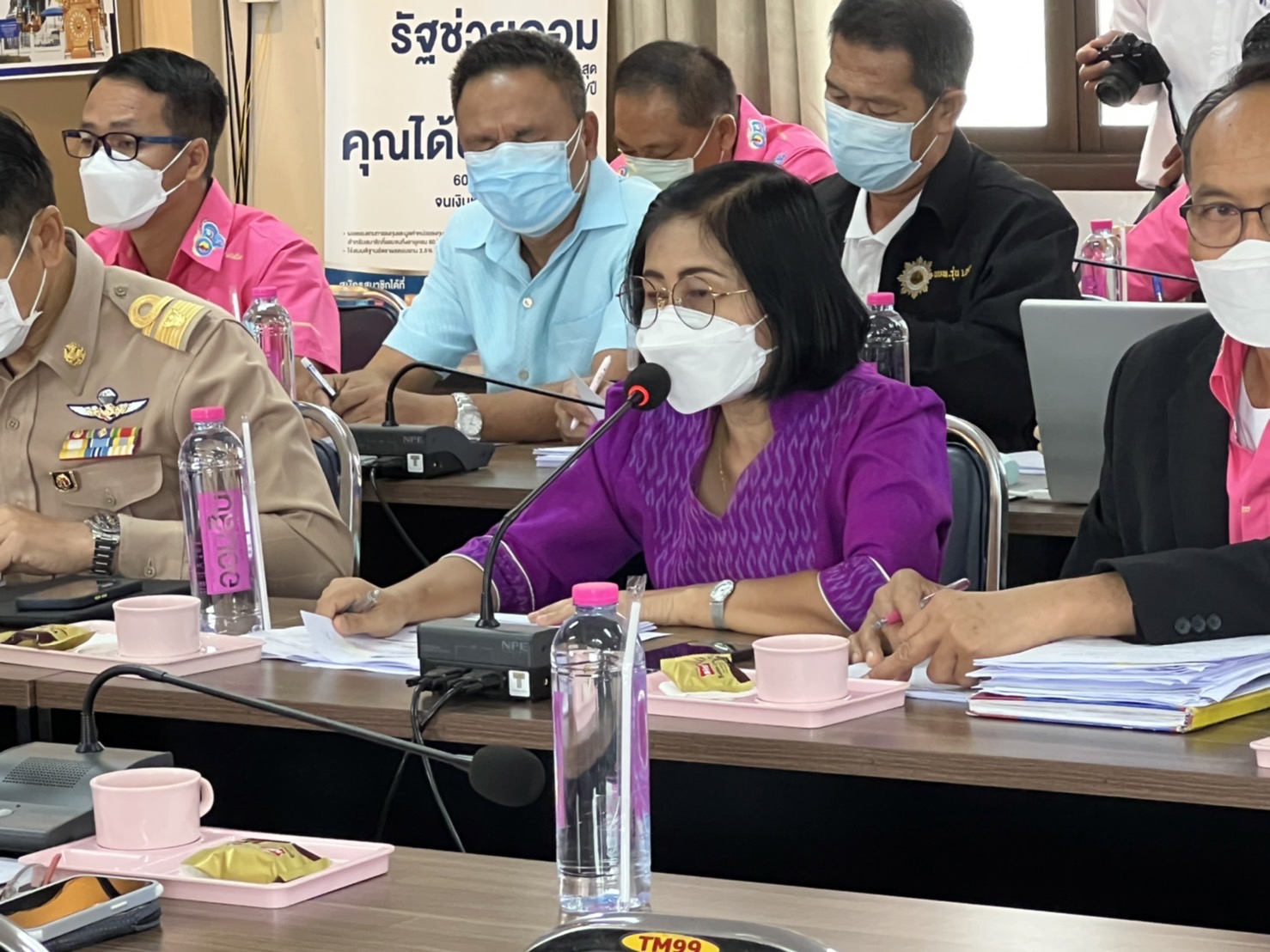 รองผู้ว่าฯ จังหวัดยโสธร ประชุมคณะกรรมการศูนย์อำนวยการขจัดความยากจนและพัฒนาคนทุกช่วงวัยอย่างยั่งยืนตามหลักปรัชญาเศรษฐกิจพอเพียง คณะที่ 1 อ.เมืองยโสธร อ.ป่าติ้ว อ.ทรายมูล และเทศบาลเมืองยโสธร