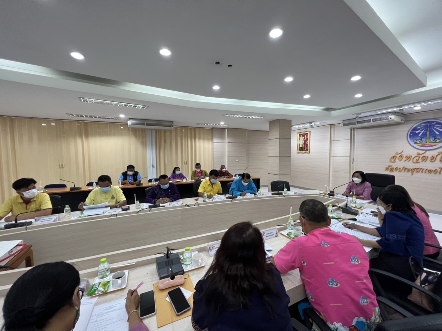 พช.ยโสธร ประชุมผู้บริหารและเจ้าหน้าที่พัฒนาชุมชนสังกัดสำนักงานพัฒนาชุมชนจังหวัดยโสธร ครั้งที่ 4 / 2565