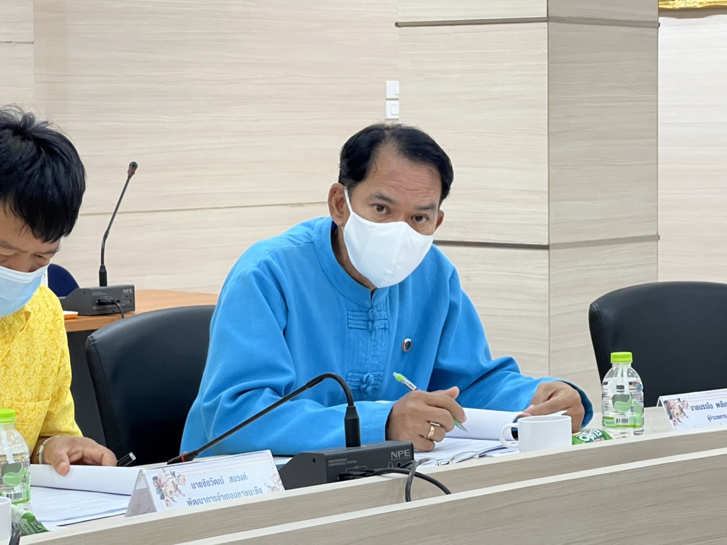 พช.ยโสธร ประชุมผู้บริหารและเจ้าหน้าที่พัฒนาชุมชนสังกัดสำนักงานพัฒนาชุมชนจังหวัดยโสธร ครั้งที่ 4 / 2565