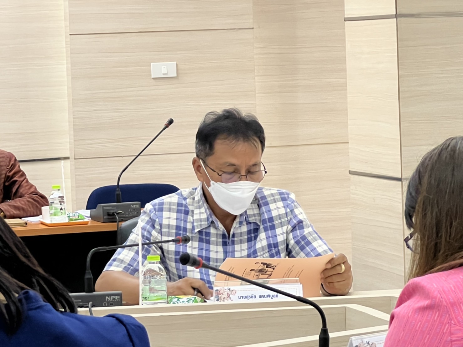 พช.ยโสธร ประชุมผู้บริหารและเจ้าหน้าที่พัฒนาชุมชนสังกัดสำนักงานพัฒนาชุมชนจังหวัดยโสธร ครั้งที่ 4 / 2565